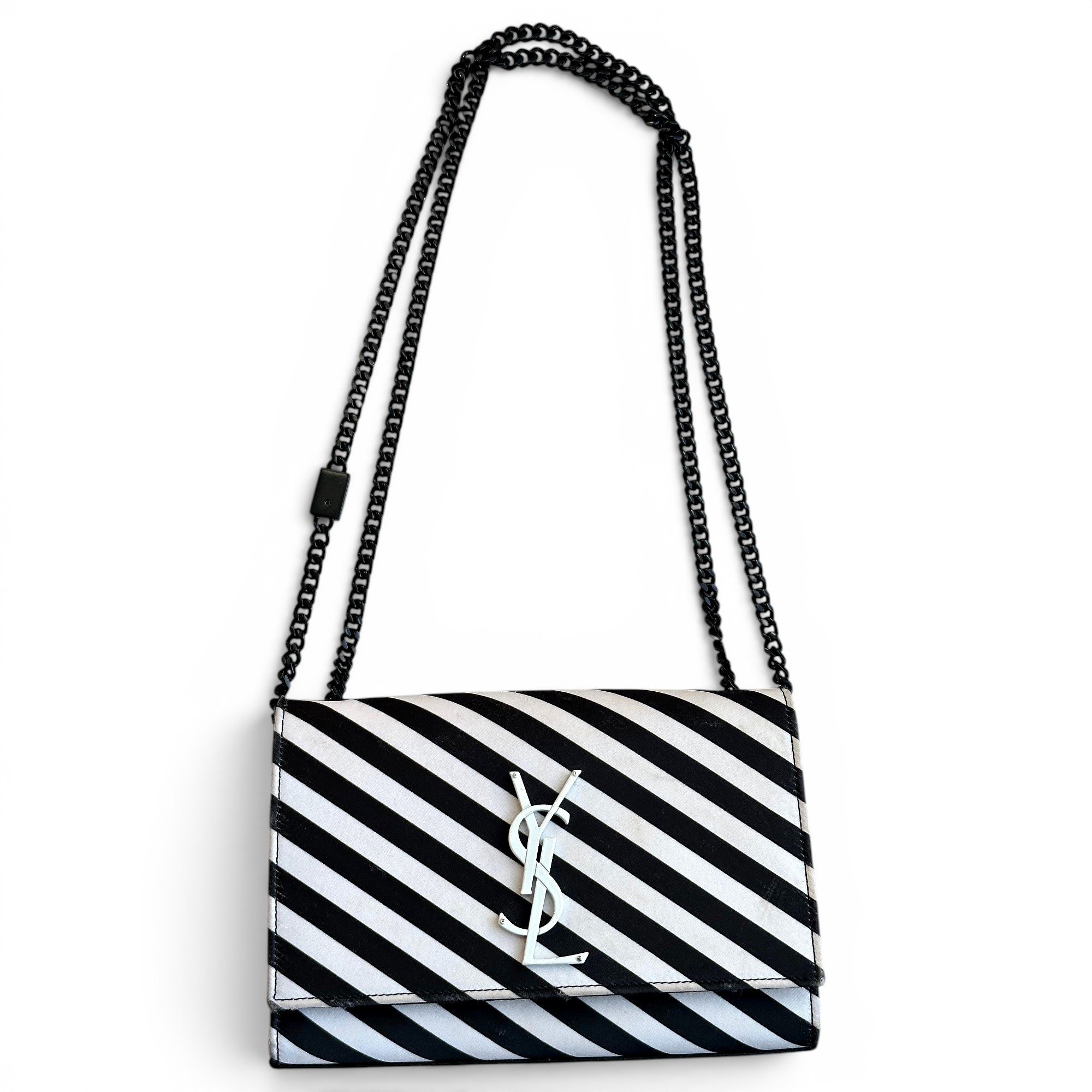 Saint Laurent Kate monogramme cloth handbag