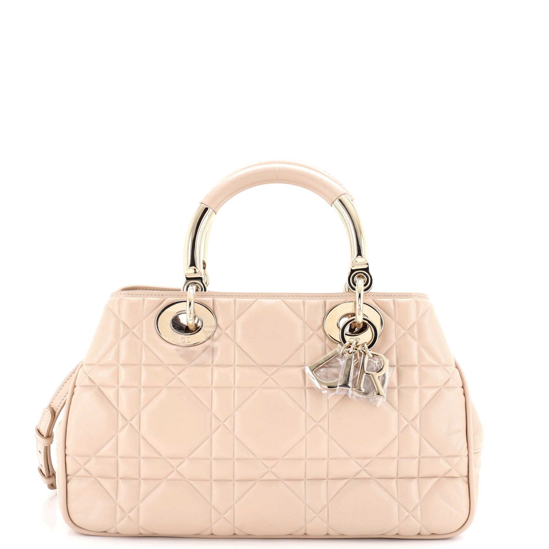 Dior Lady 95.22 Bag Cannage Embossed Leather Medium