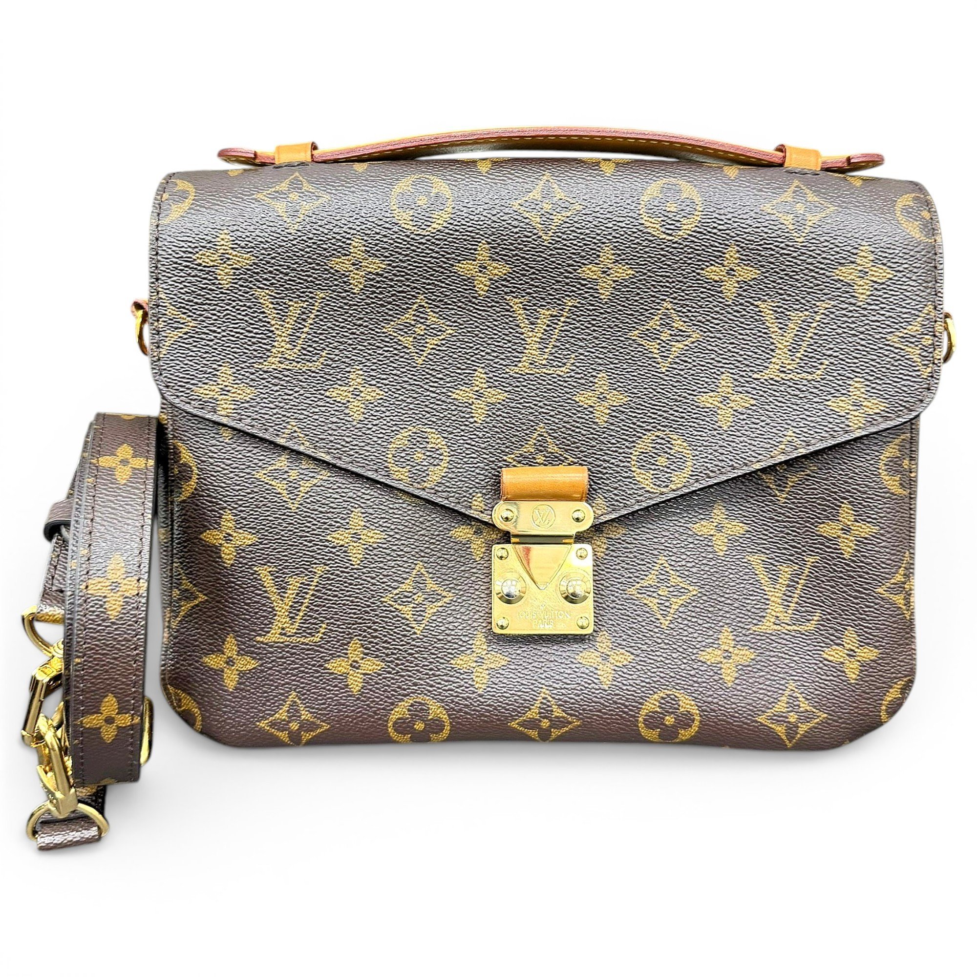 Metis leather handbag