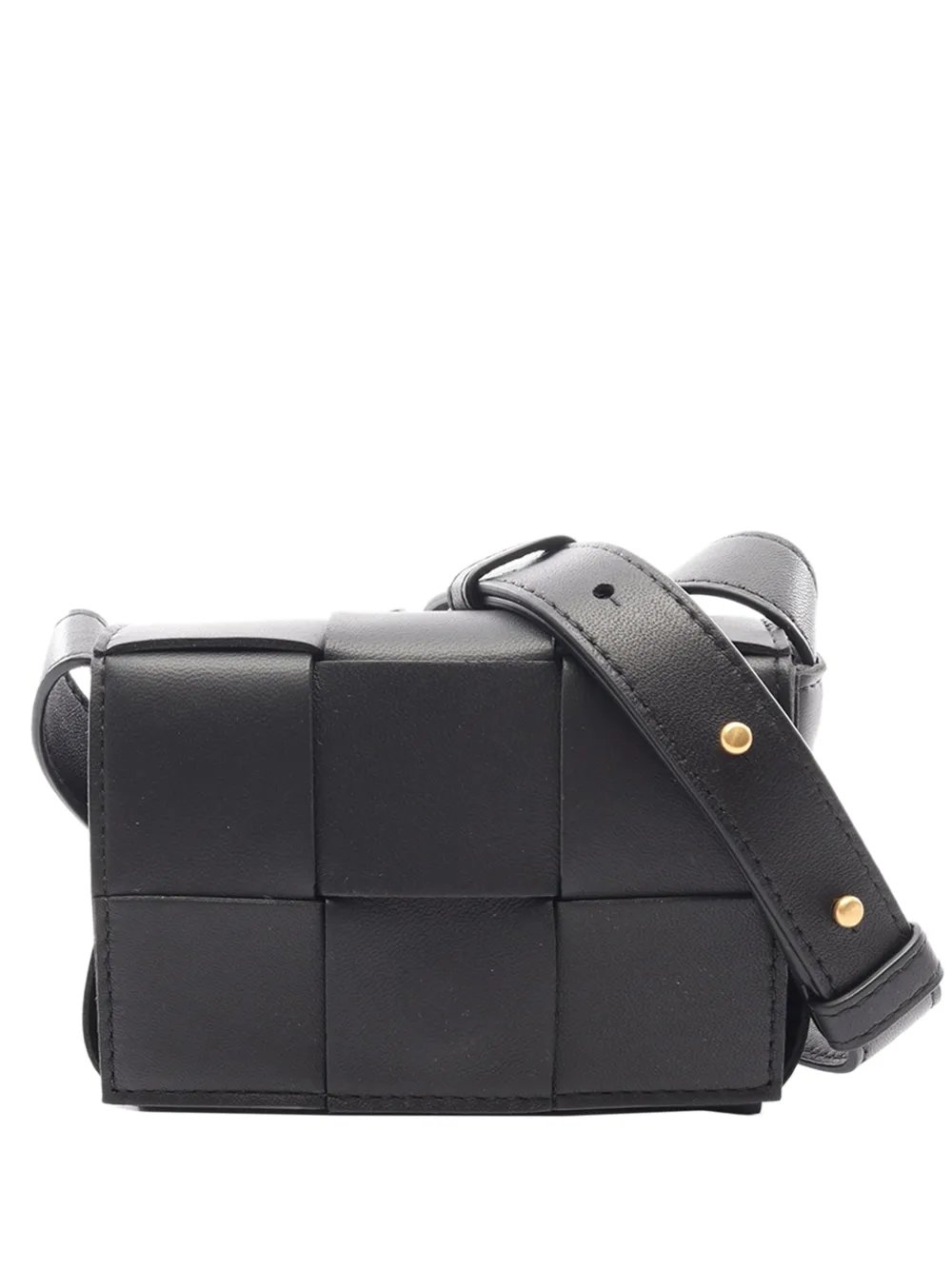 Bottega Veneta 2012-2026 Candy Nappa Intrecciato Cassette crossbody bag