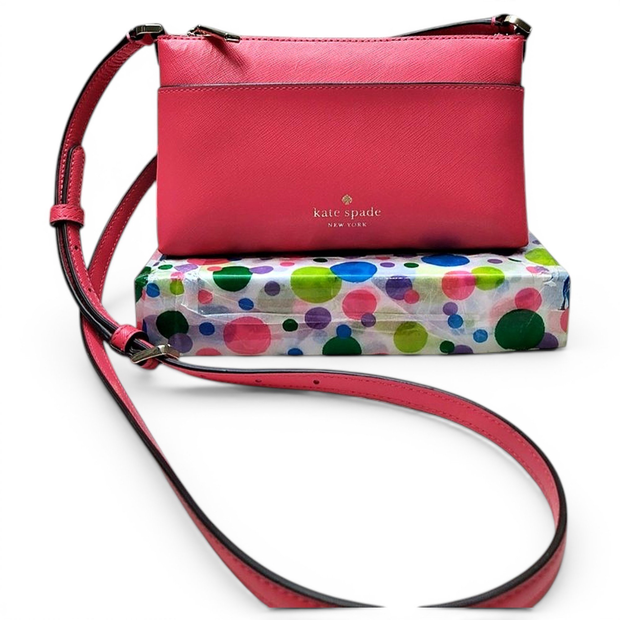 Leather crossbody bag