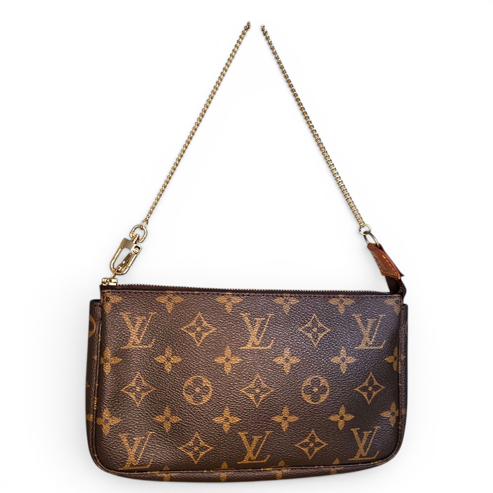 Pochette Accessoire leather handbag