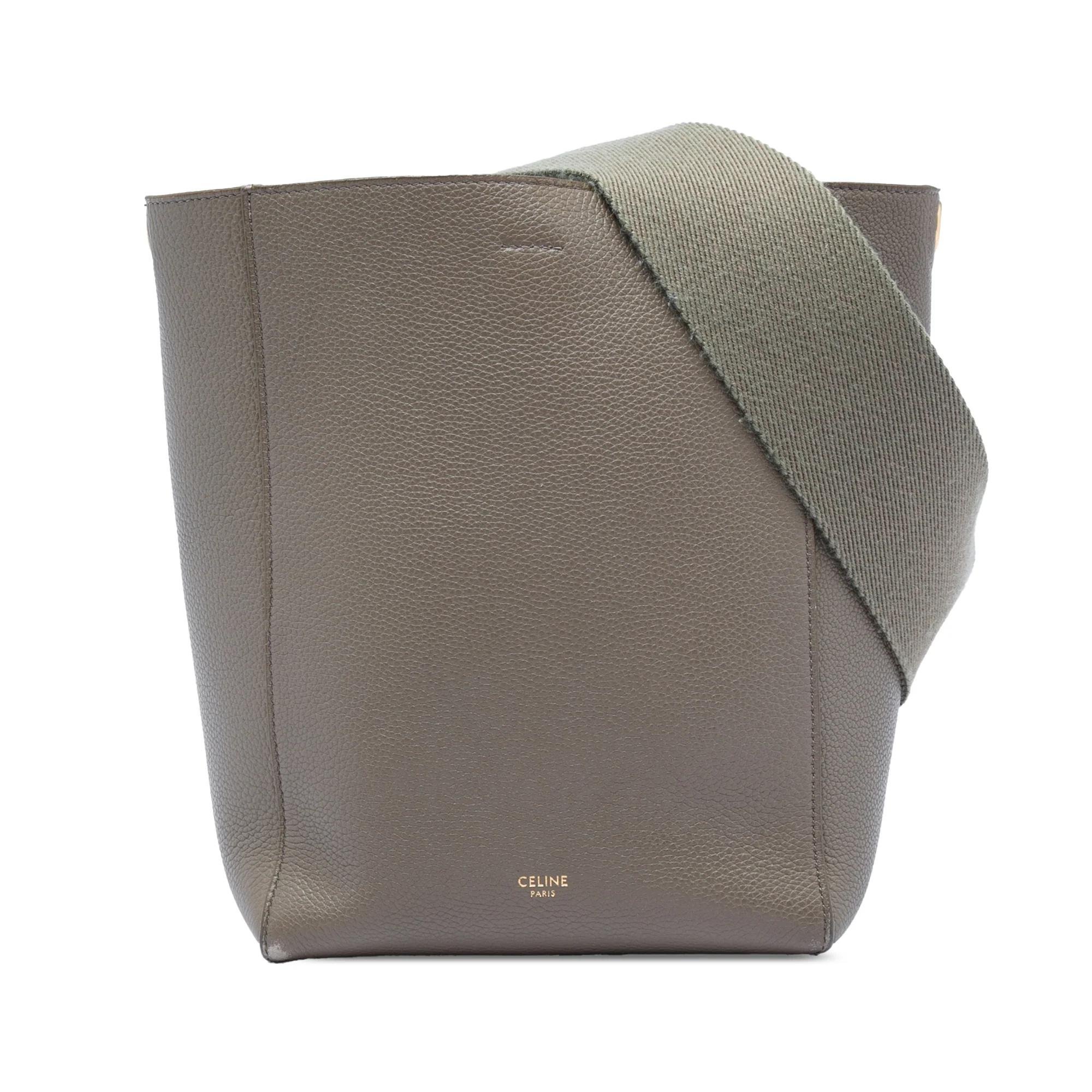 Seau Sangle pony-style calfskin handbag