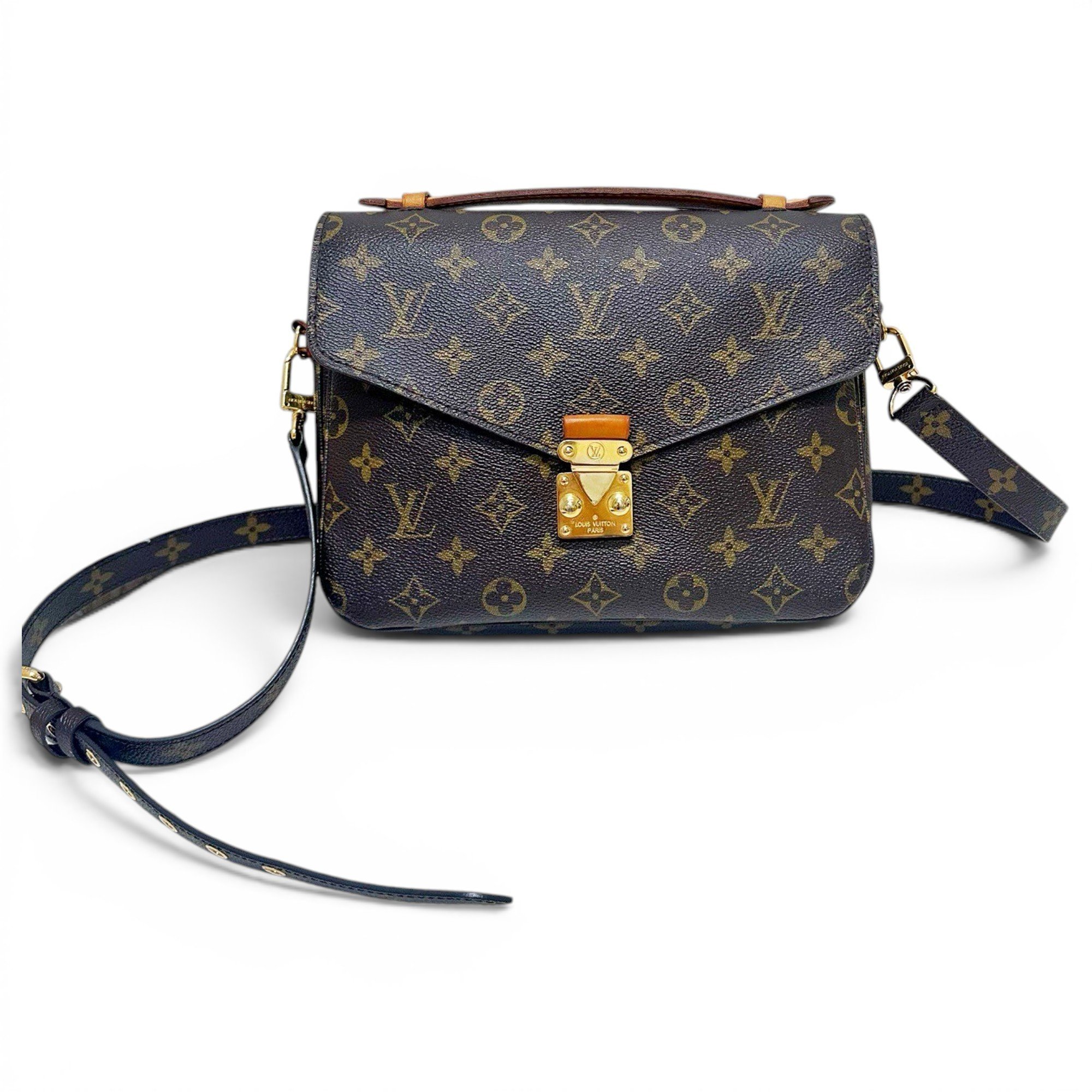 Metis leather handbag