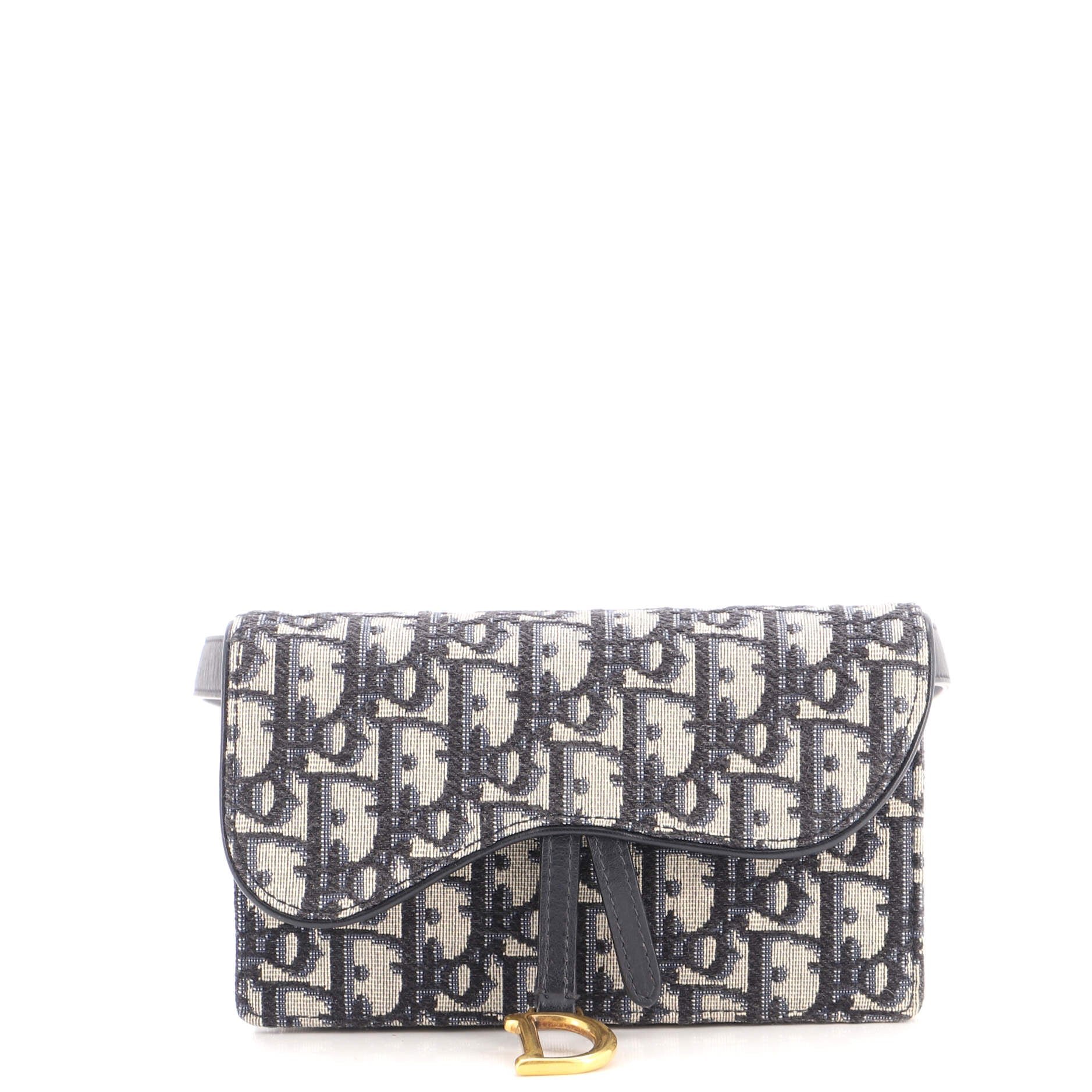 Saddle Rectangular Belt Bag Oblique Canvas
