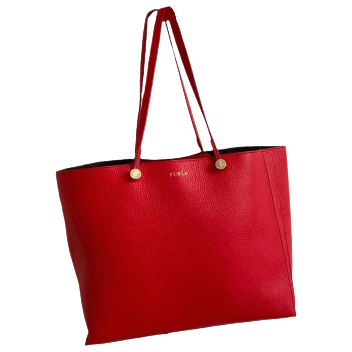 Leather tote