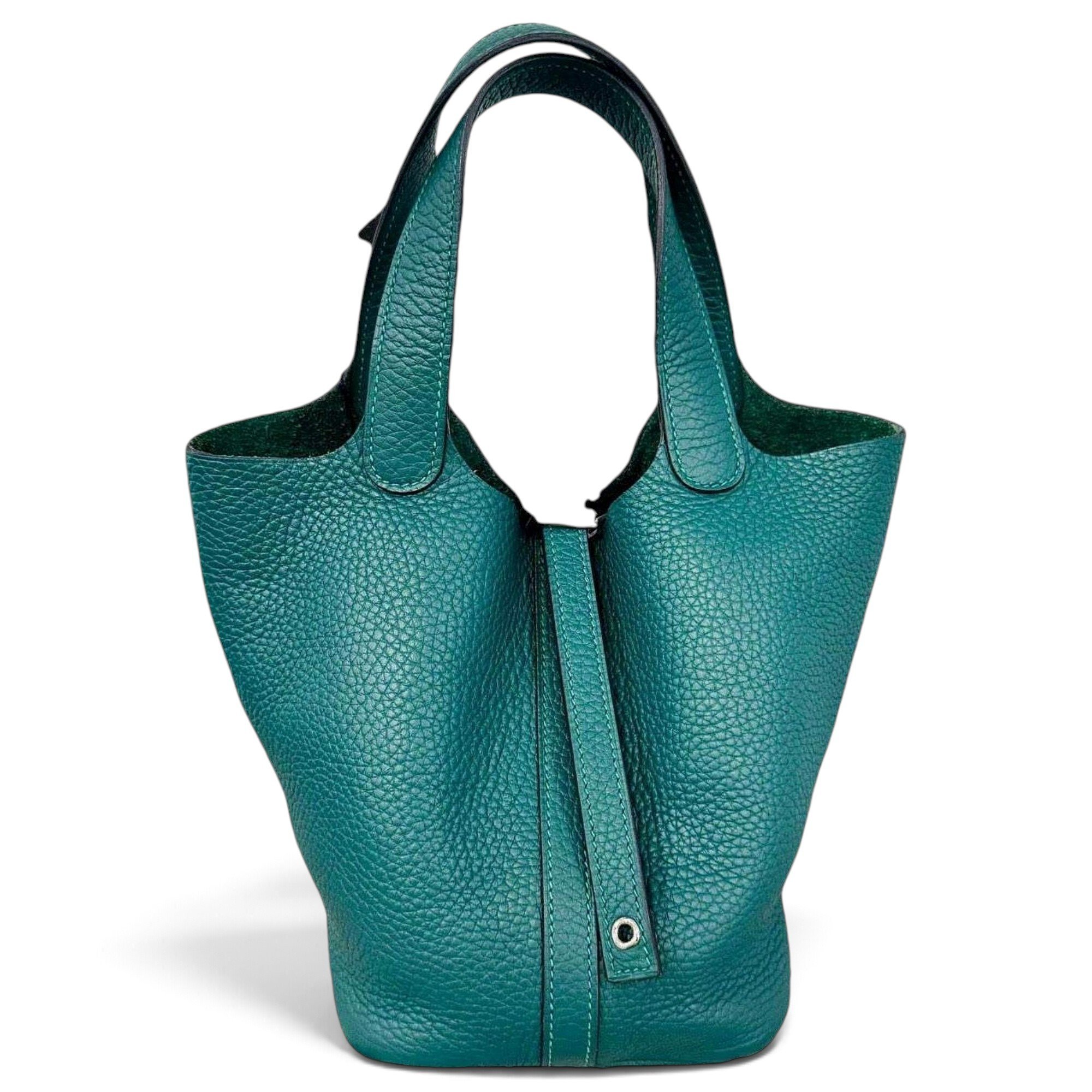 Picotin leather handbag