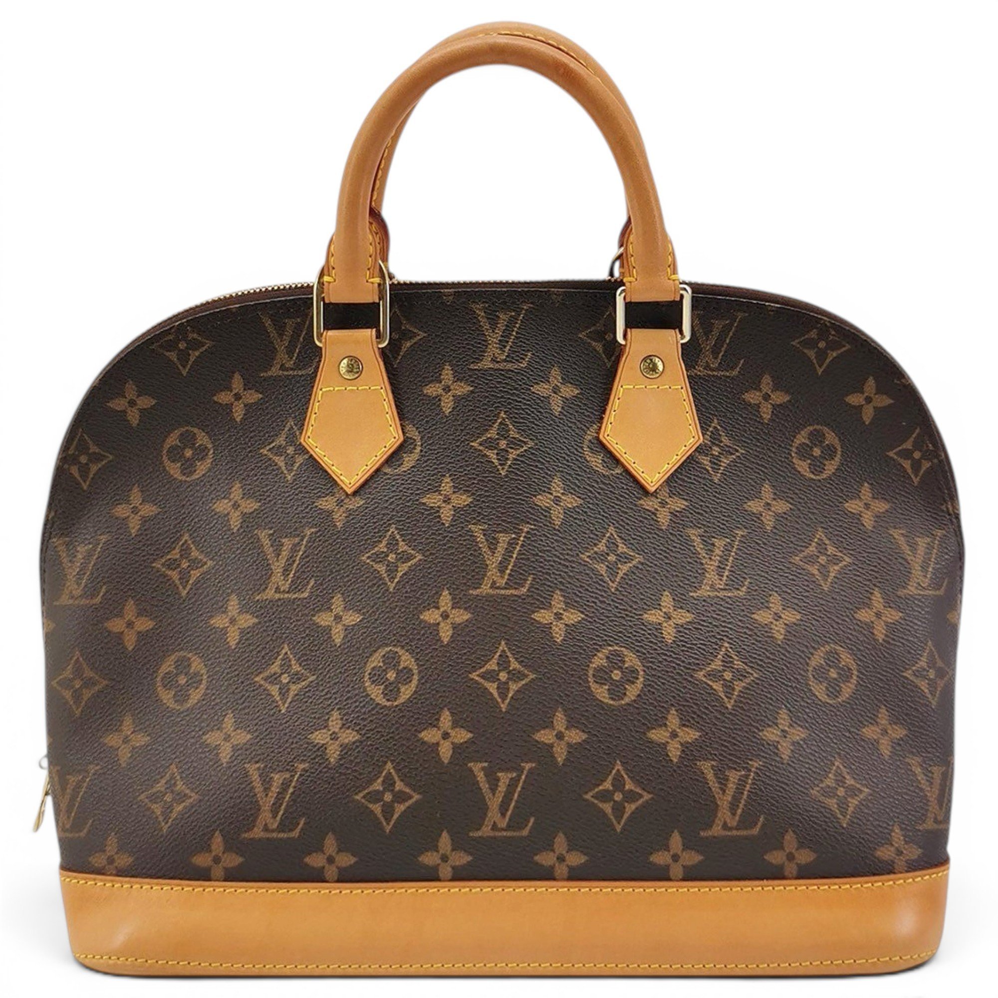 Alma leather handbag