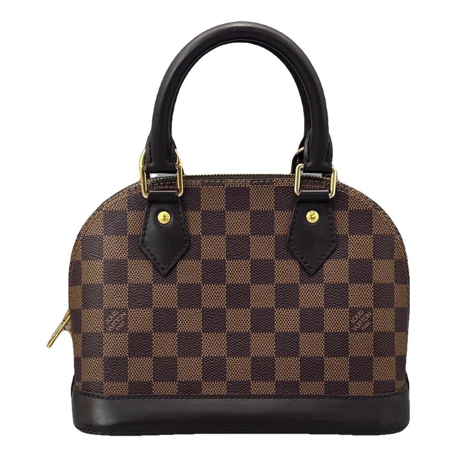 Louis Vuitton Alma BB leather handbag