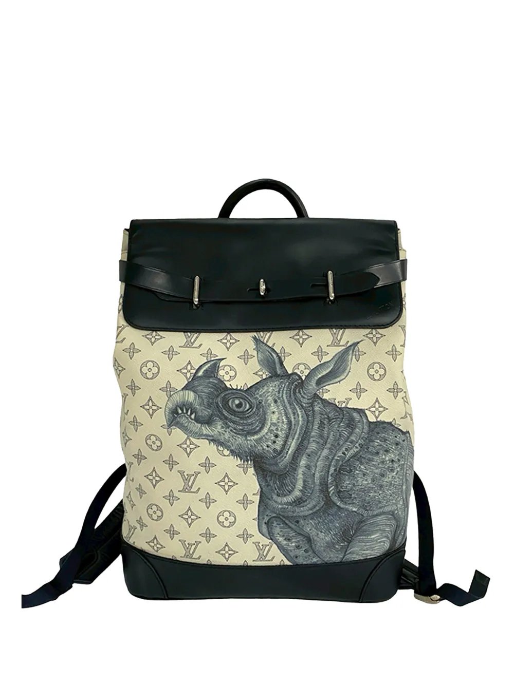 Louis Vuitton 2017 Chapman Brothers Monogram Savane Steamer backpack