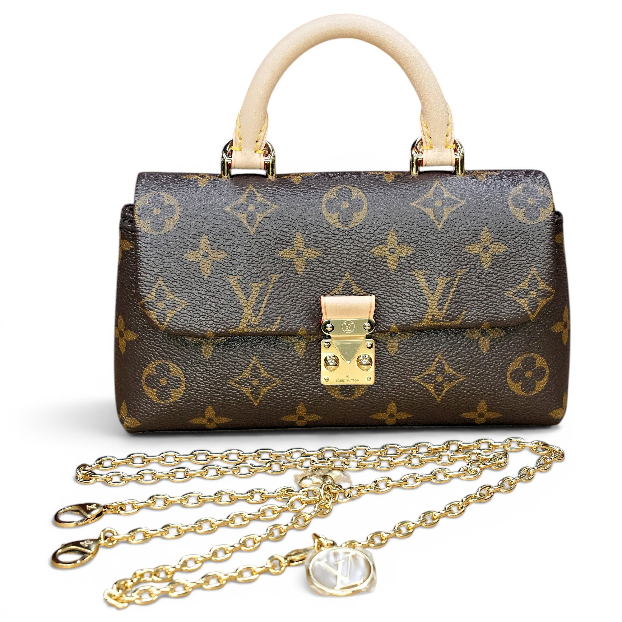 Madeleine leather handbag