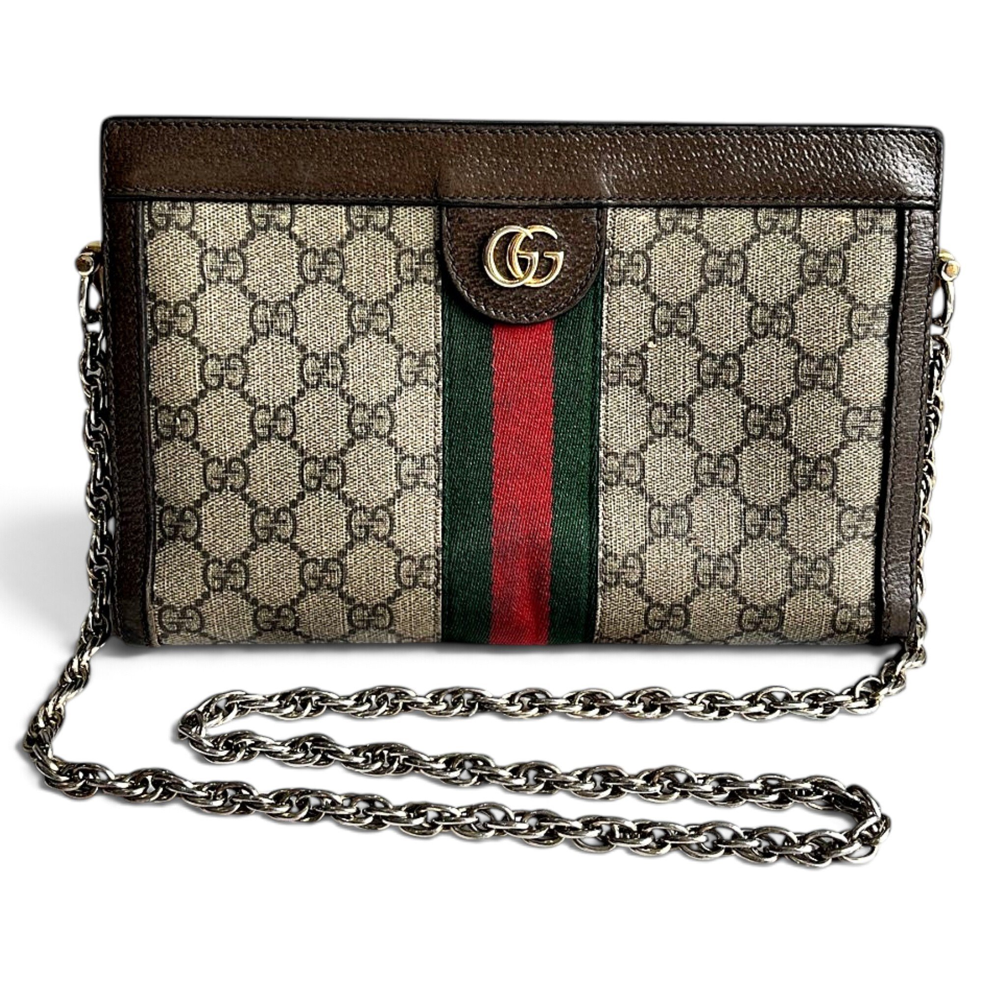 Ophidia GG Supreme cloth handbag