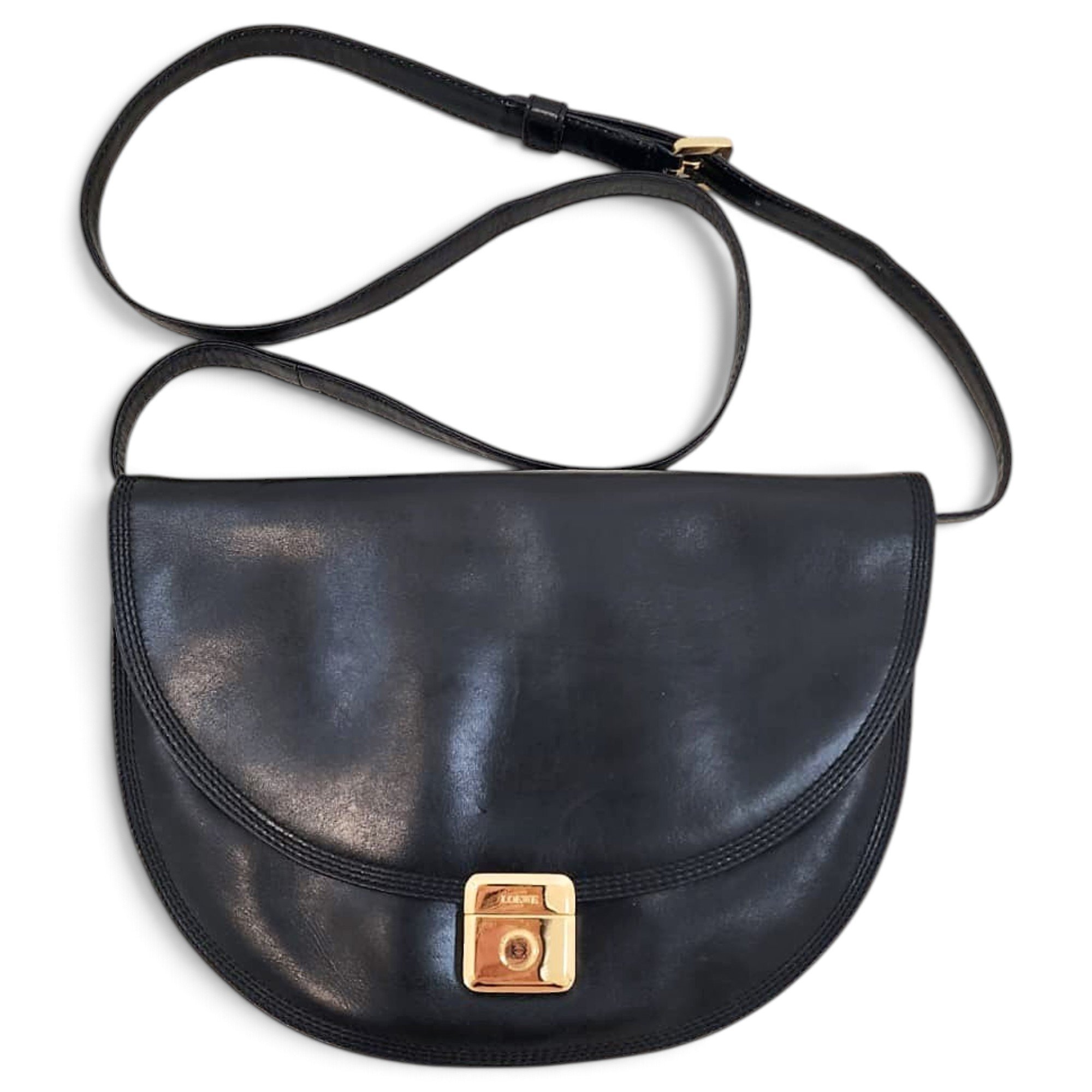 Leather crossbody bag