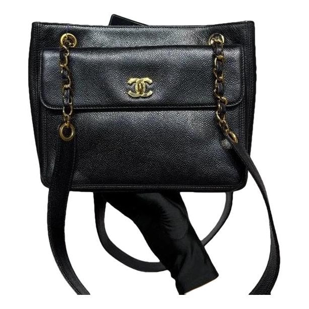 Leather tote