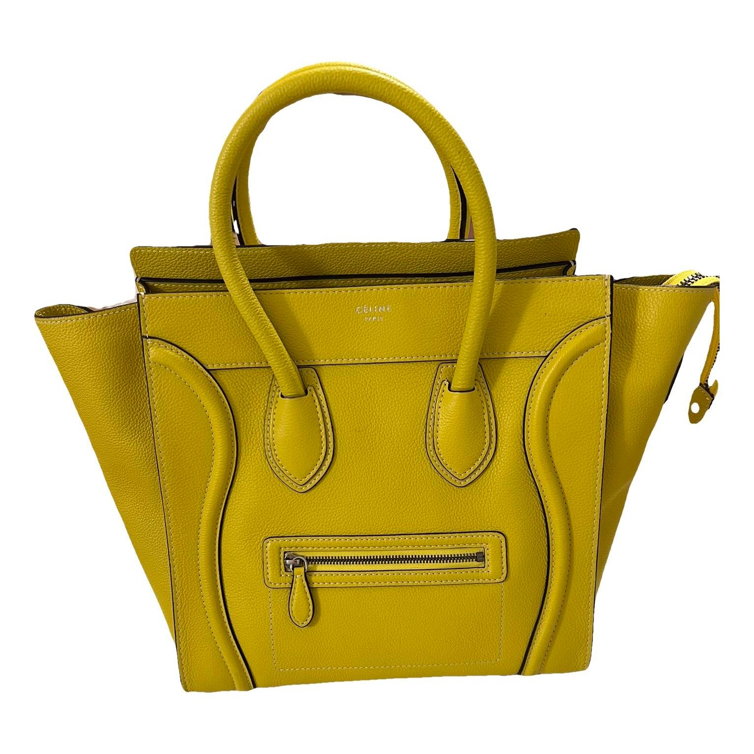 Luggage leather handbag