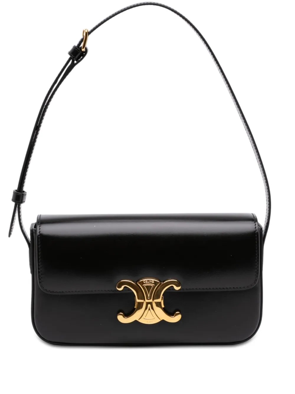2025 Shiny Calfskin Triomphe Claude shoulder bag