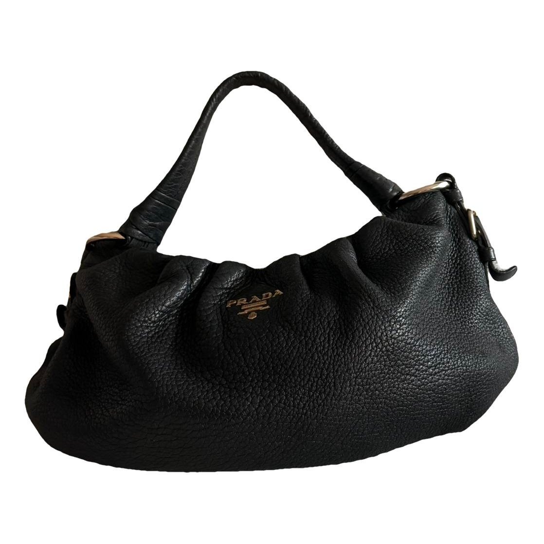 Moon leather handbag