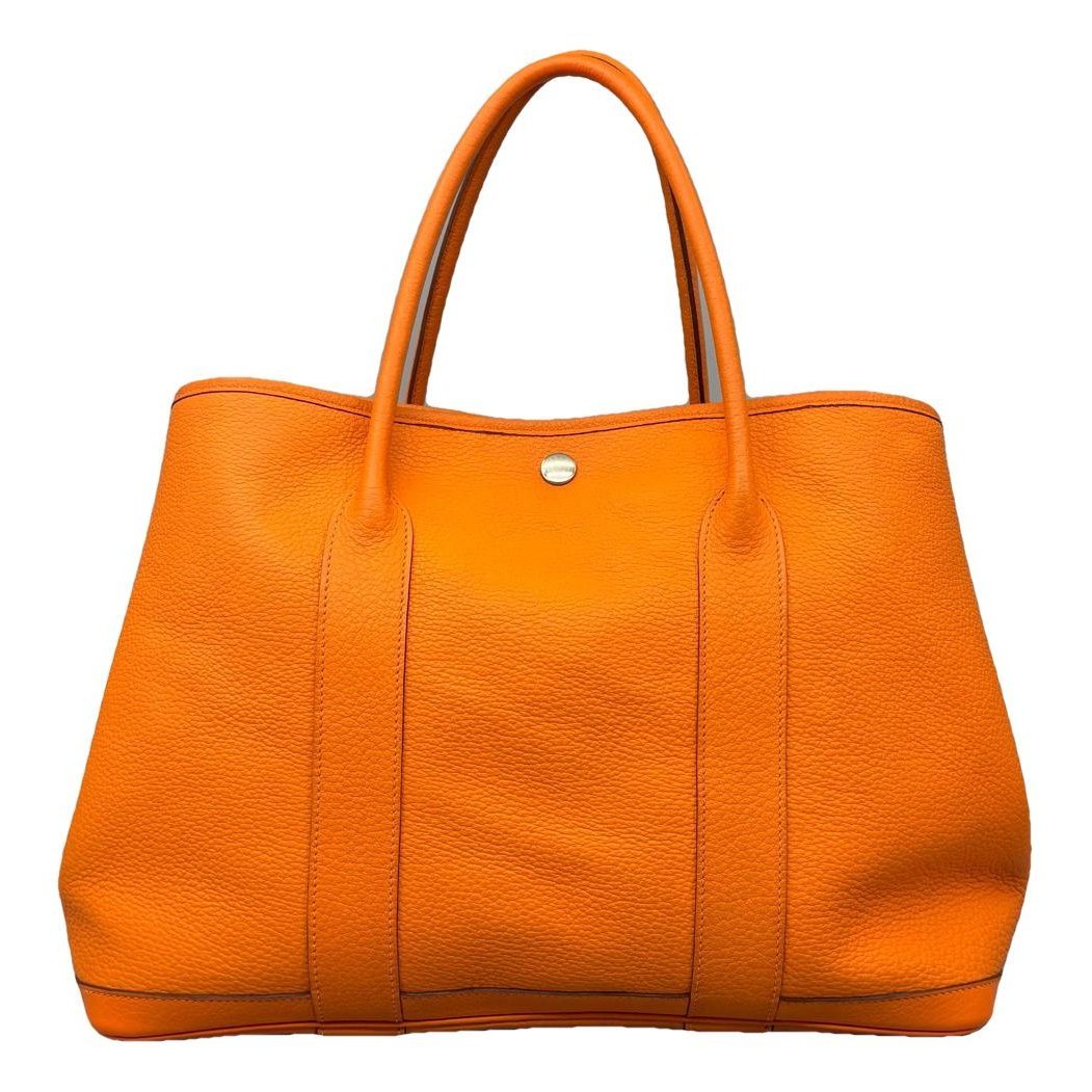 Garden Party leather handbag
