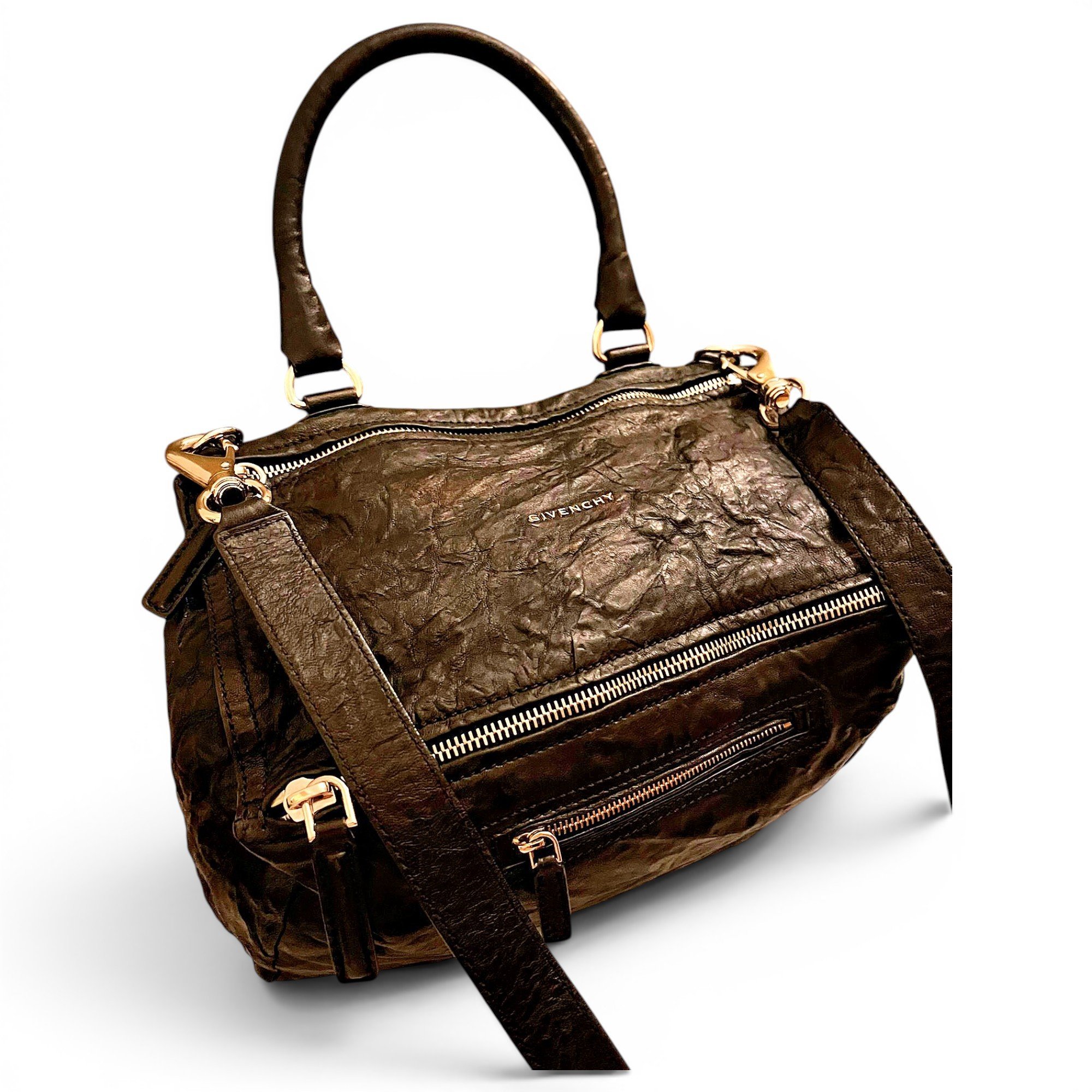 Pandora leather handbag