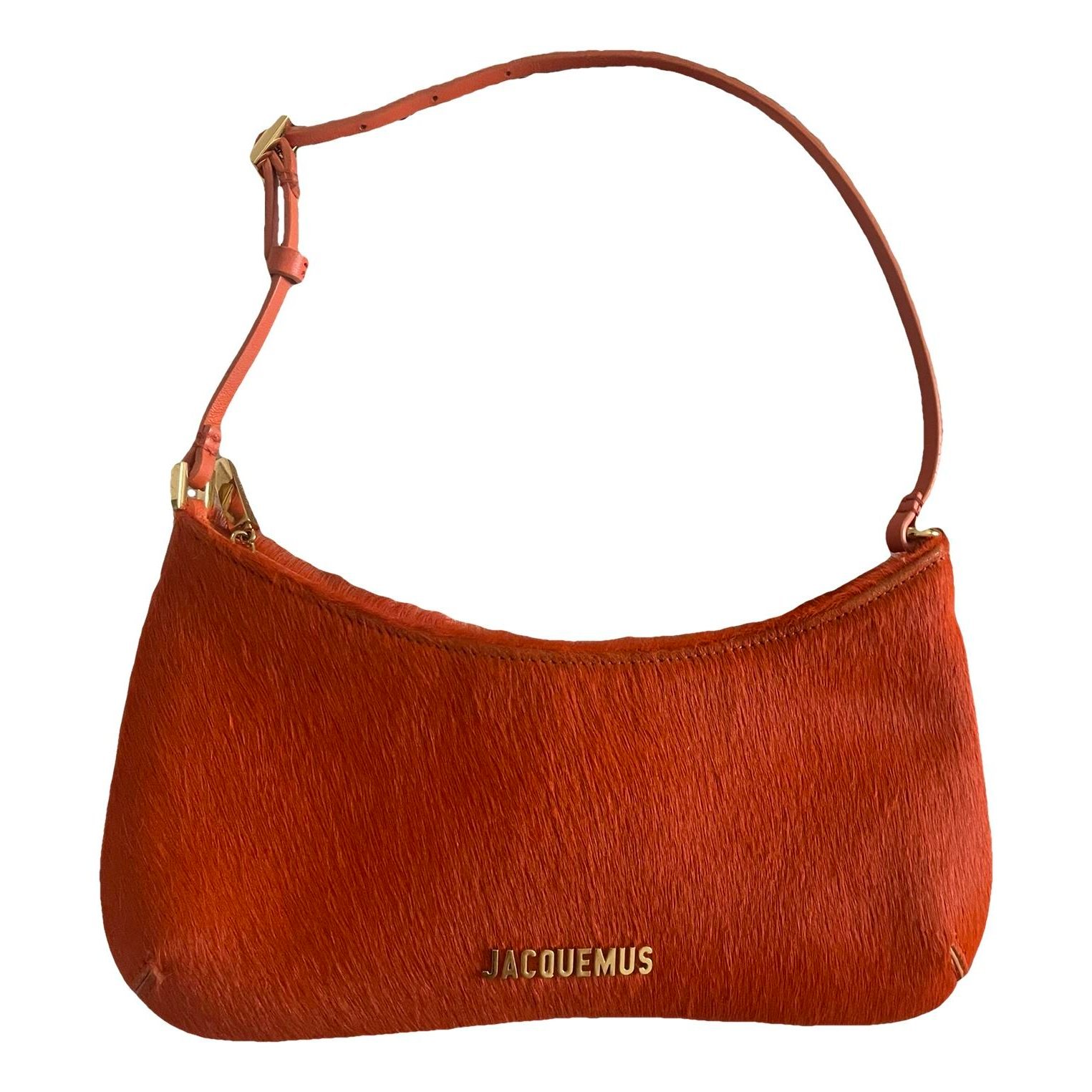 Jacquemus Pony-style calfskin clutch bag