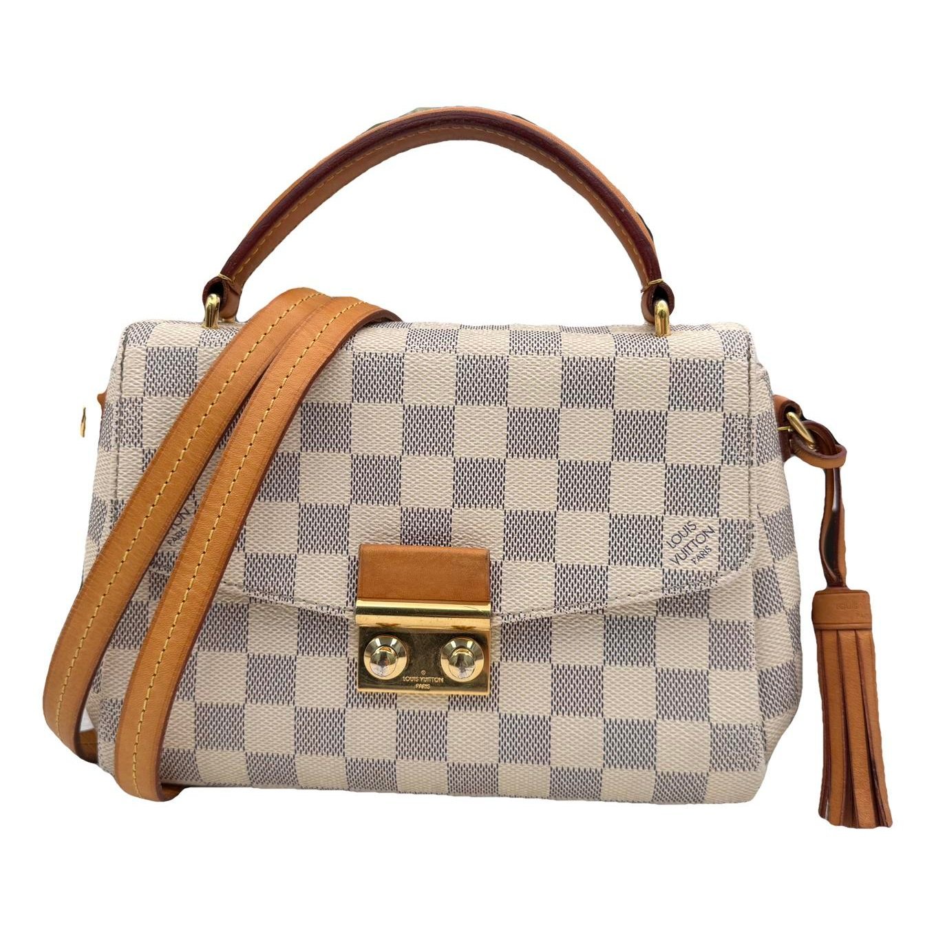 Croisette leather handbag