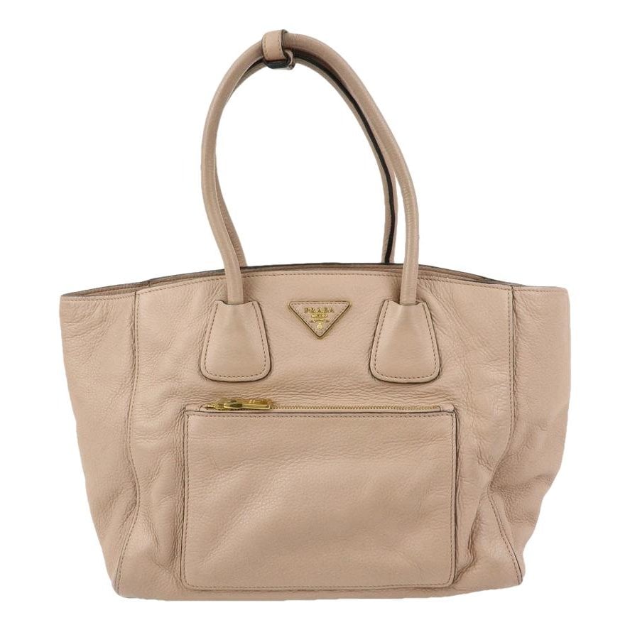 Leather tote