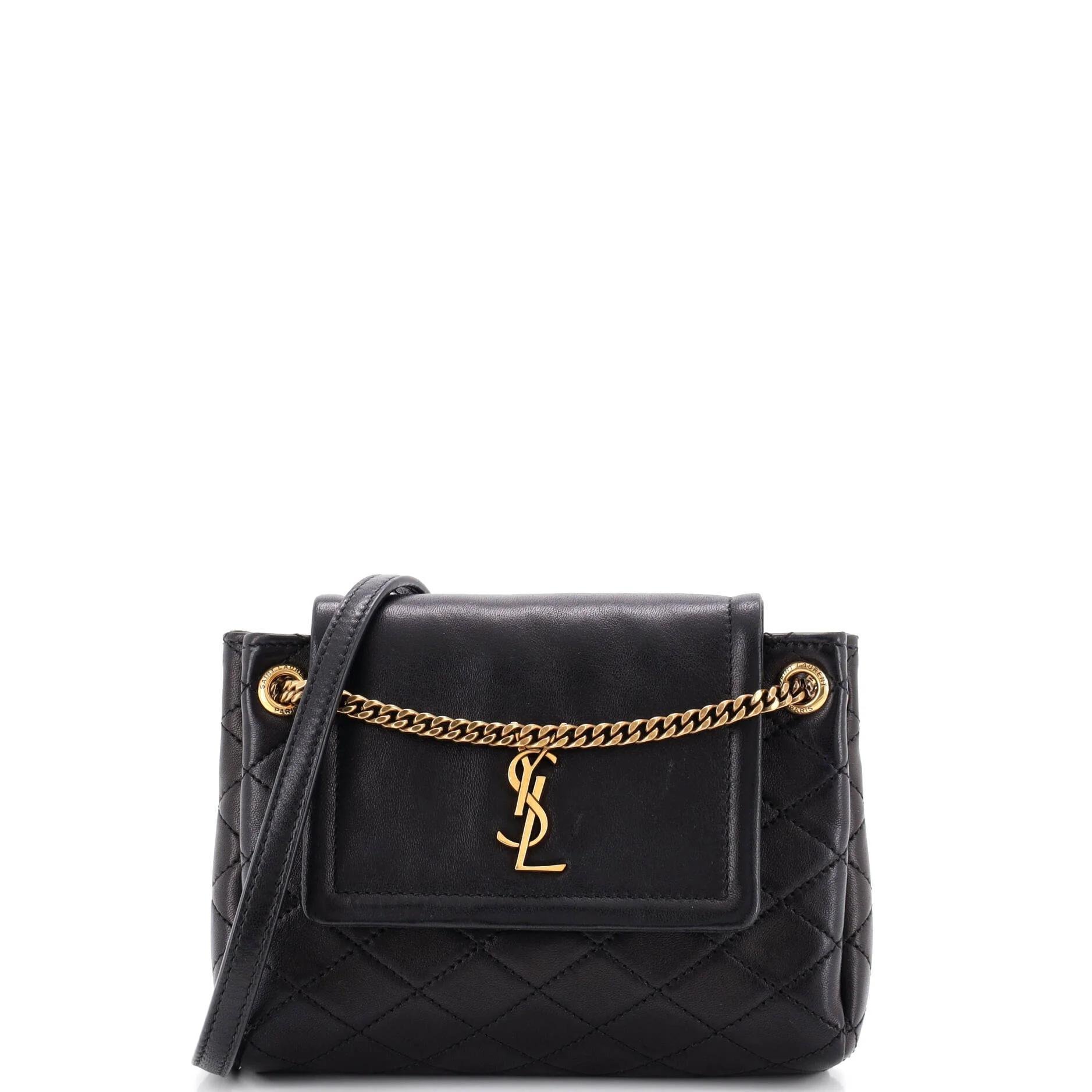 Leather crossbody bag
