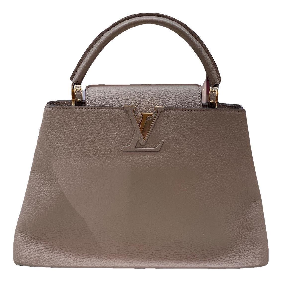 Capucines leather handbag