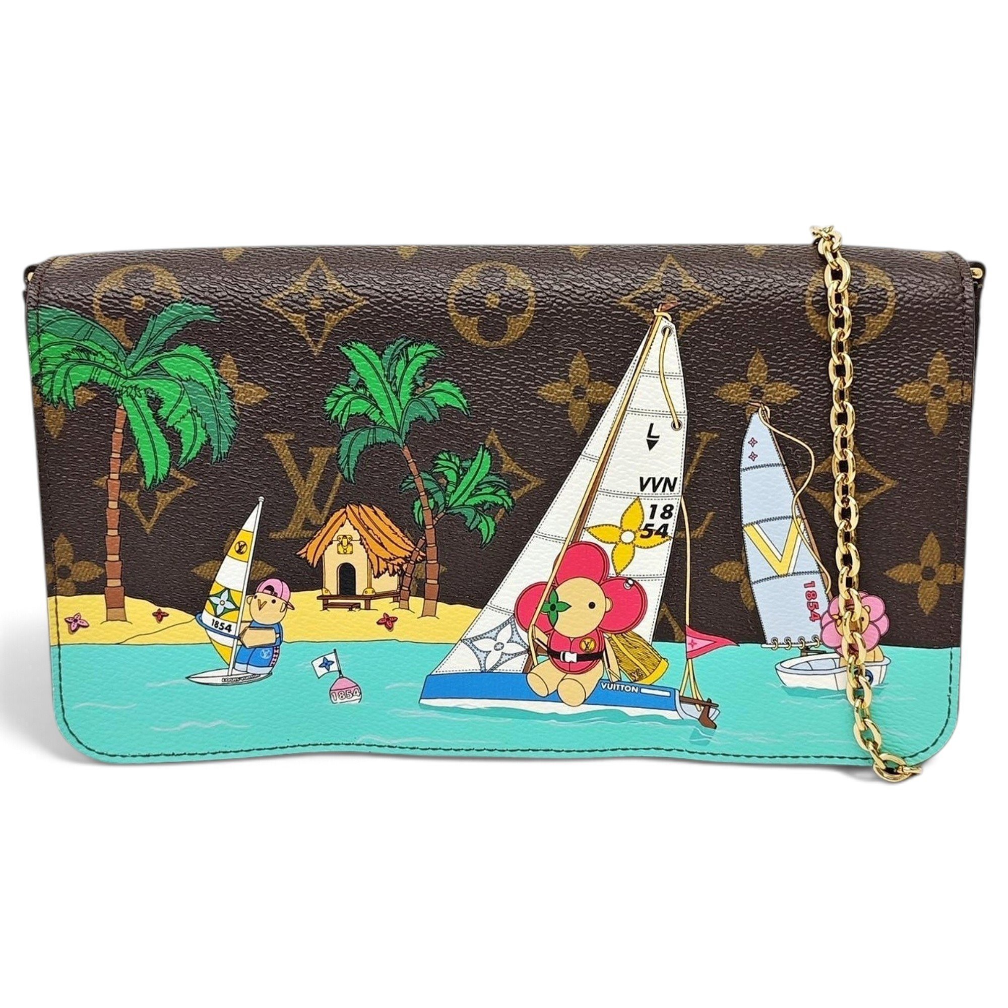 Félicie leather handbag