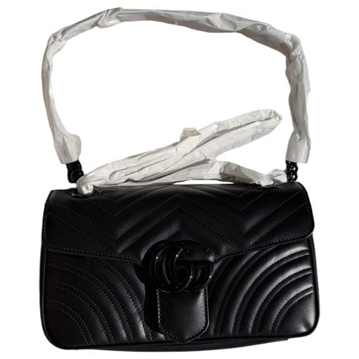 GG Marmont Flap leather handbag
