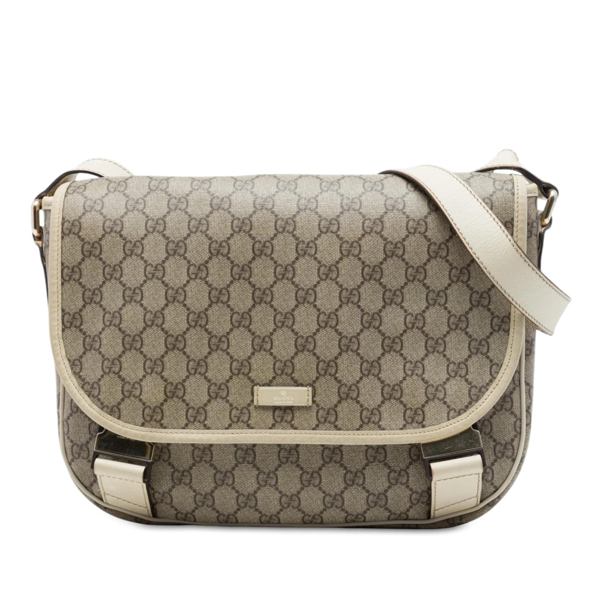 Gucci B leather crossbody bag