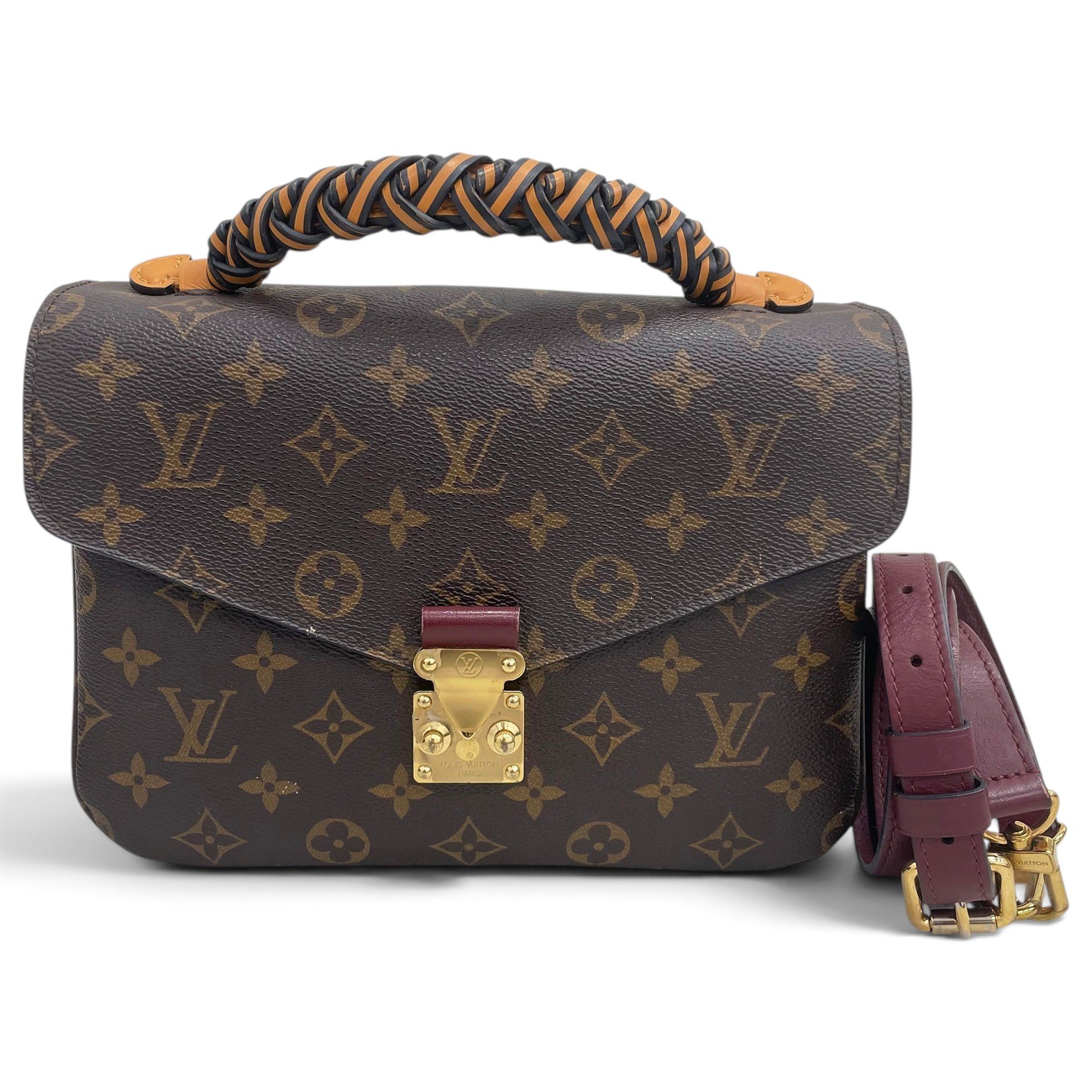 Metis leather crossbody bag