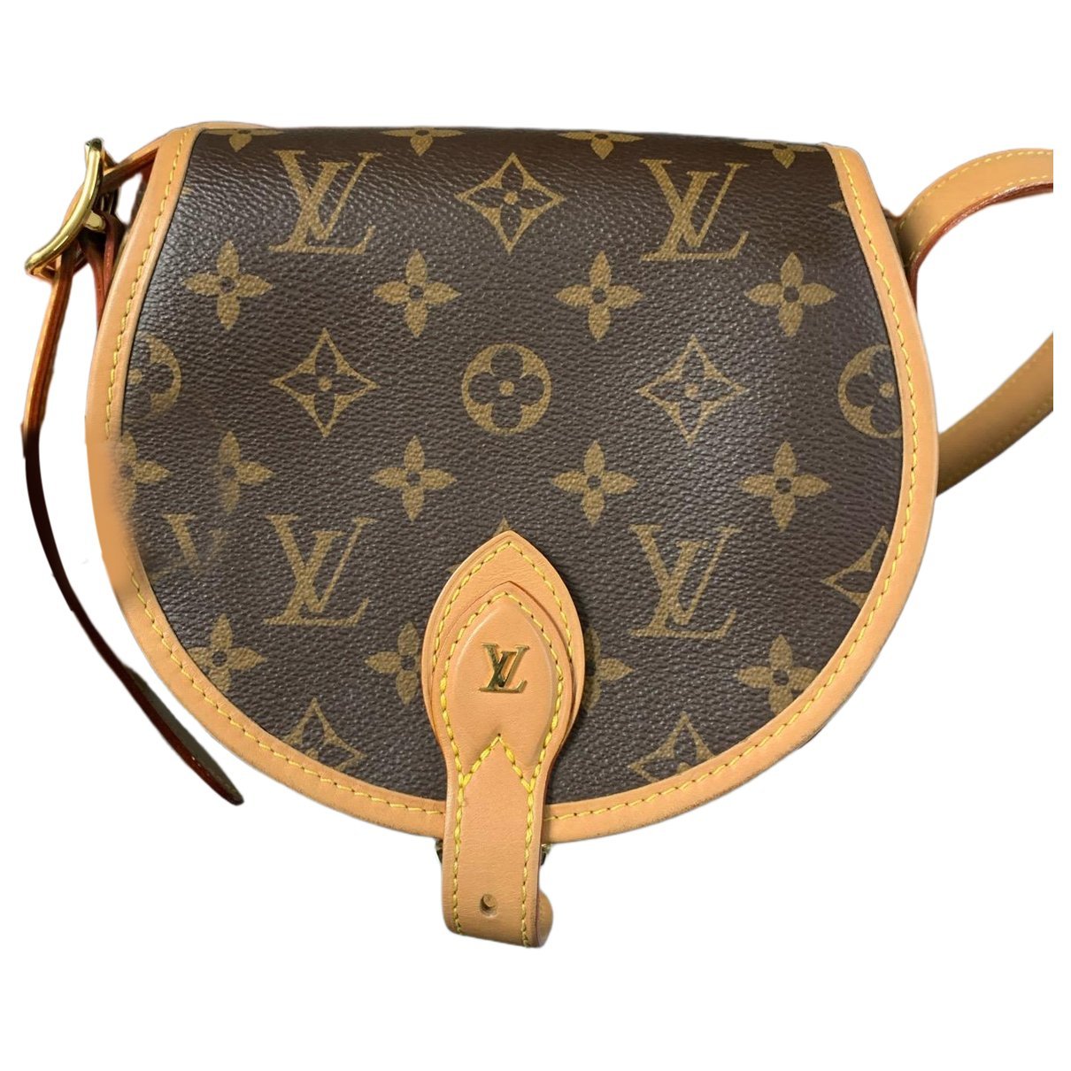 Tambourin leather handbag