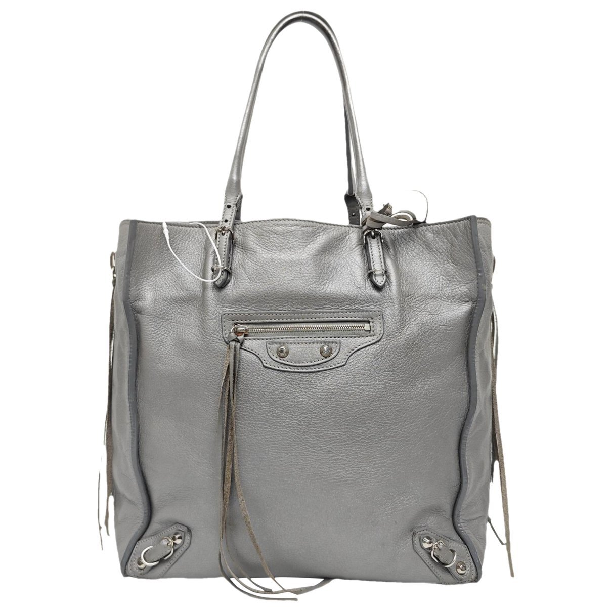Papier leather handbag