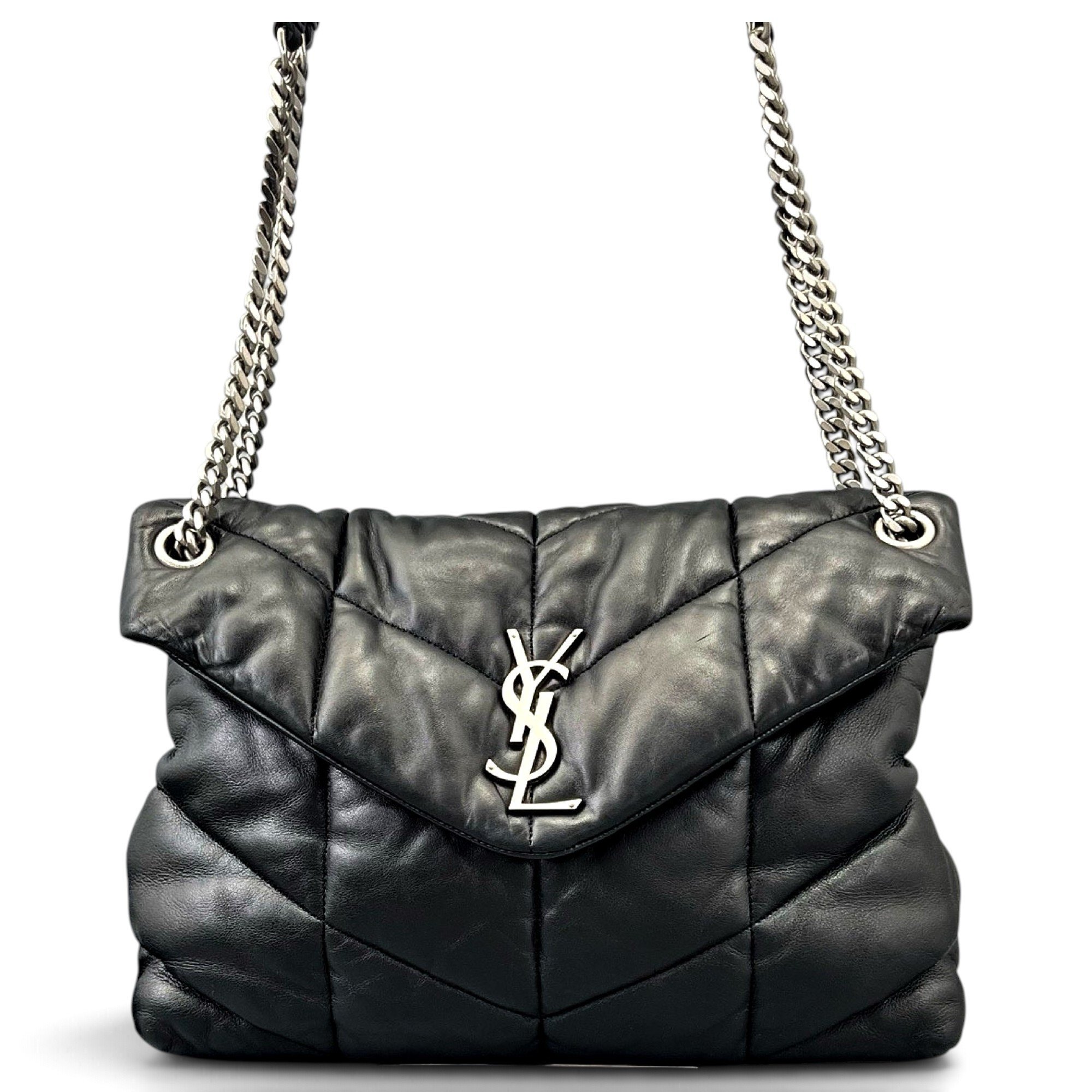 Loulou Puffer leather handbag