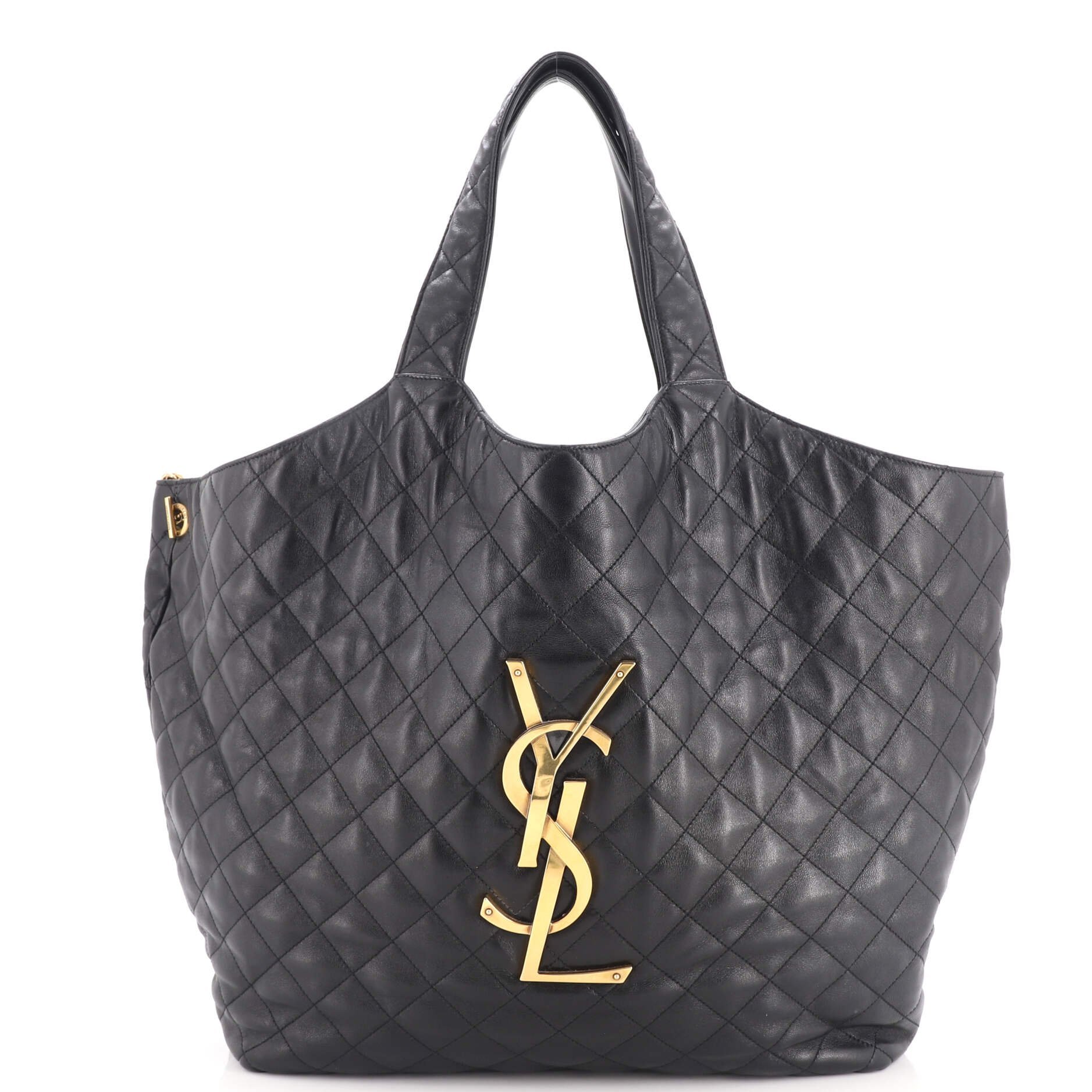 Leather tote