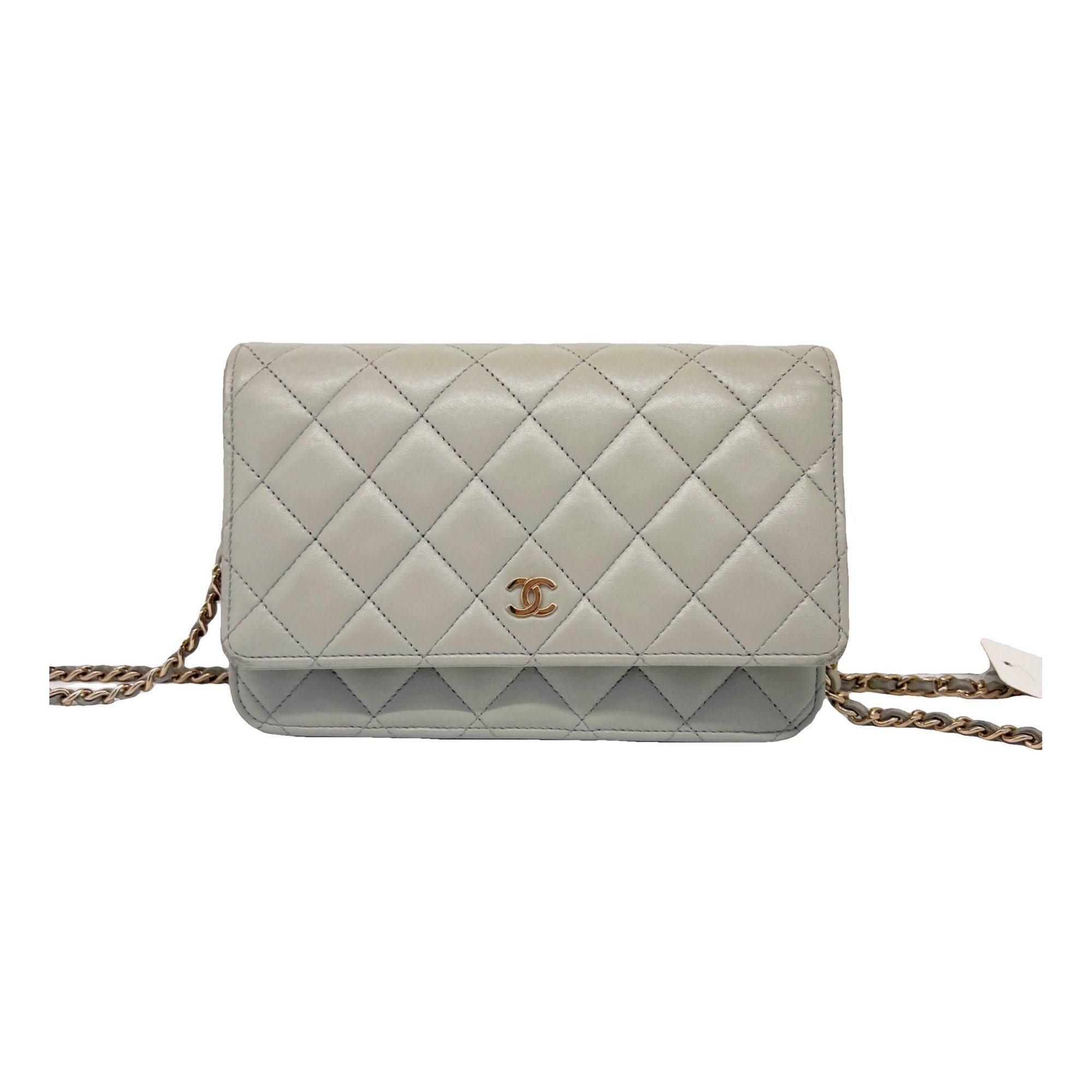 Wallet On Chain Timeless/Classique leather crossbody bag