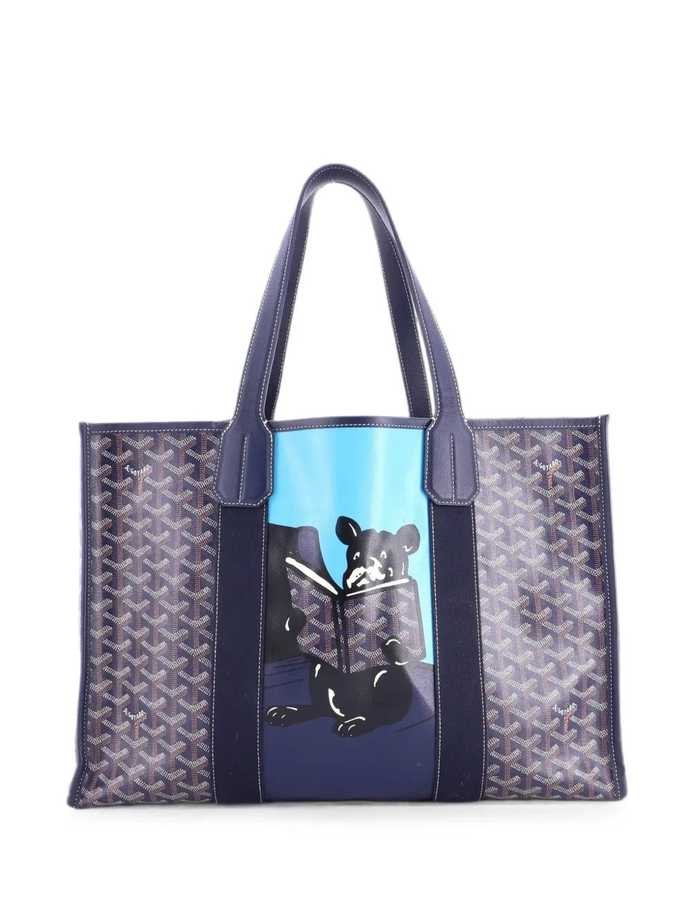 Villette Printed Coated Canvas MM tote bag