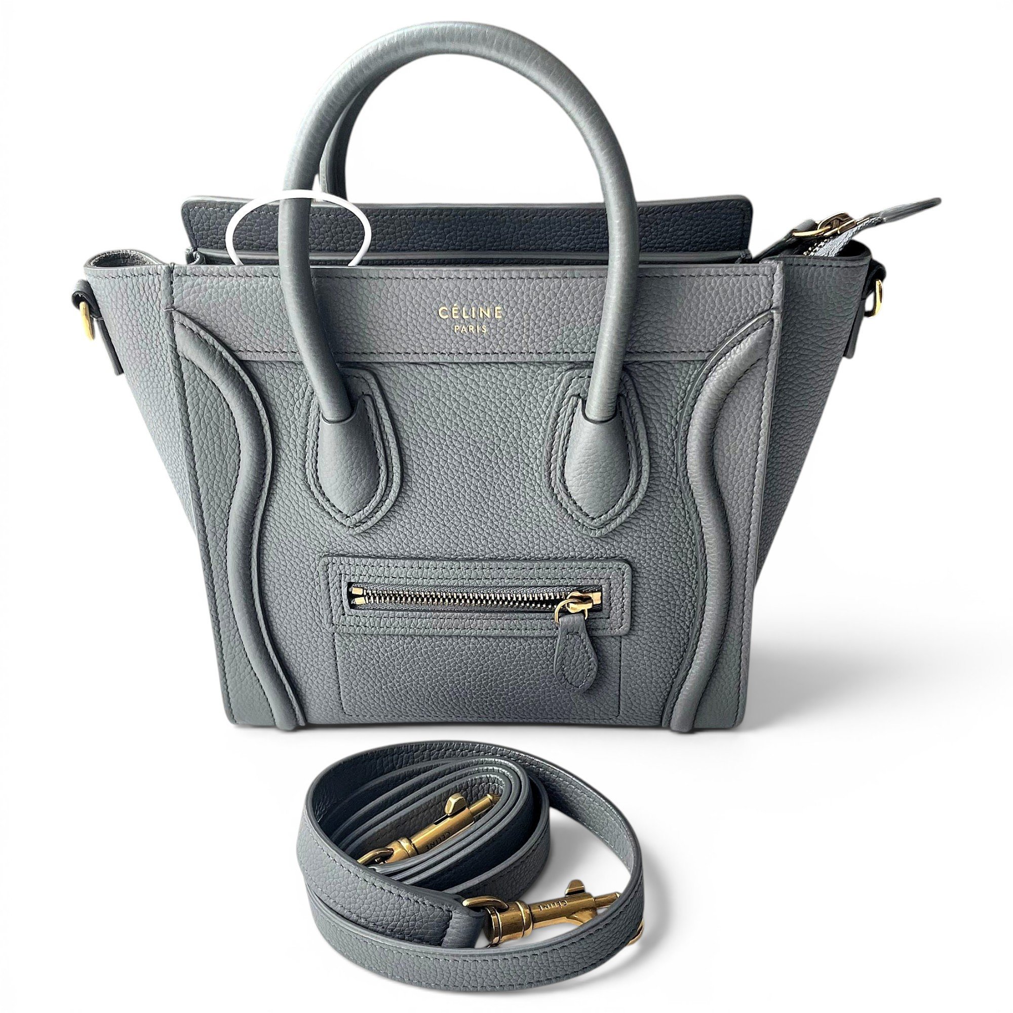Nano Luggage leather handbag