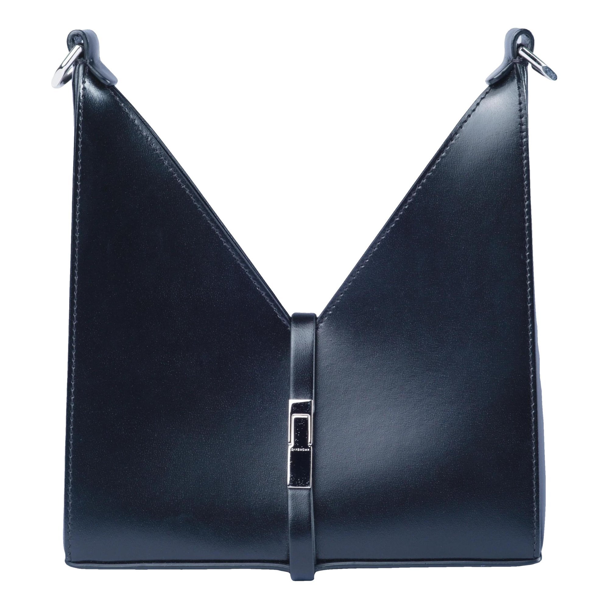 Cut Out leather crossbody bag