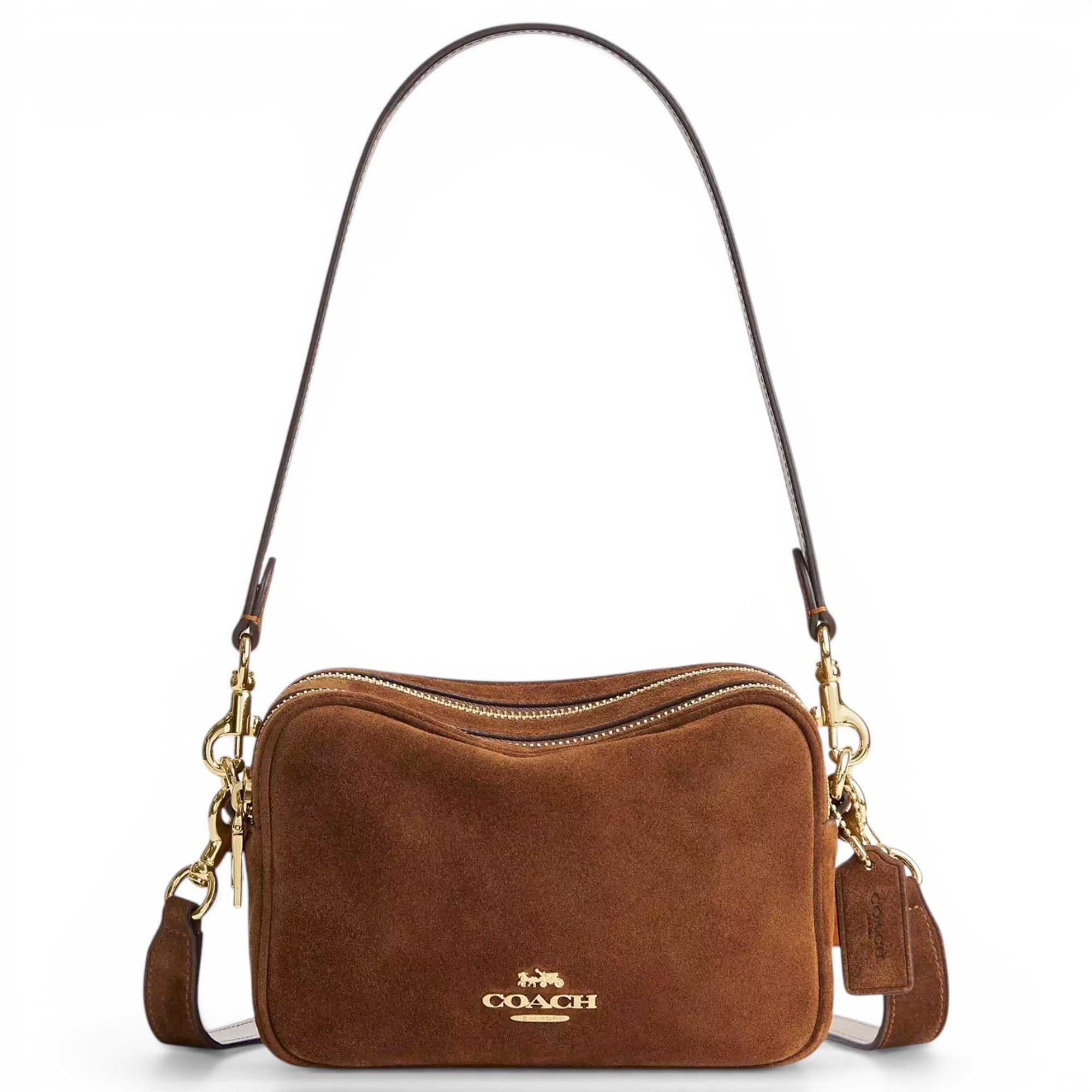 Leather crossbody bag