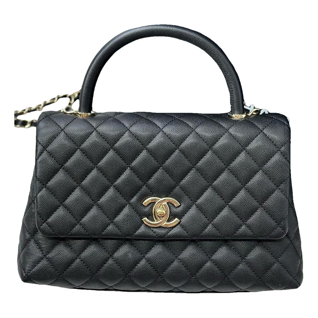 Coco Handle leather handbag