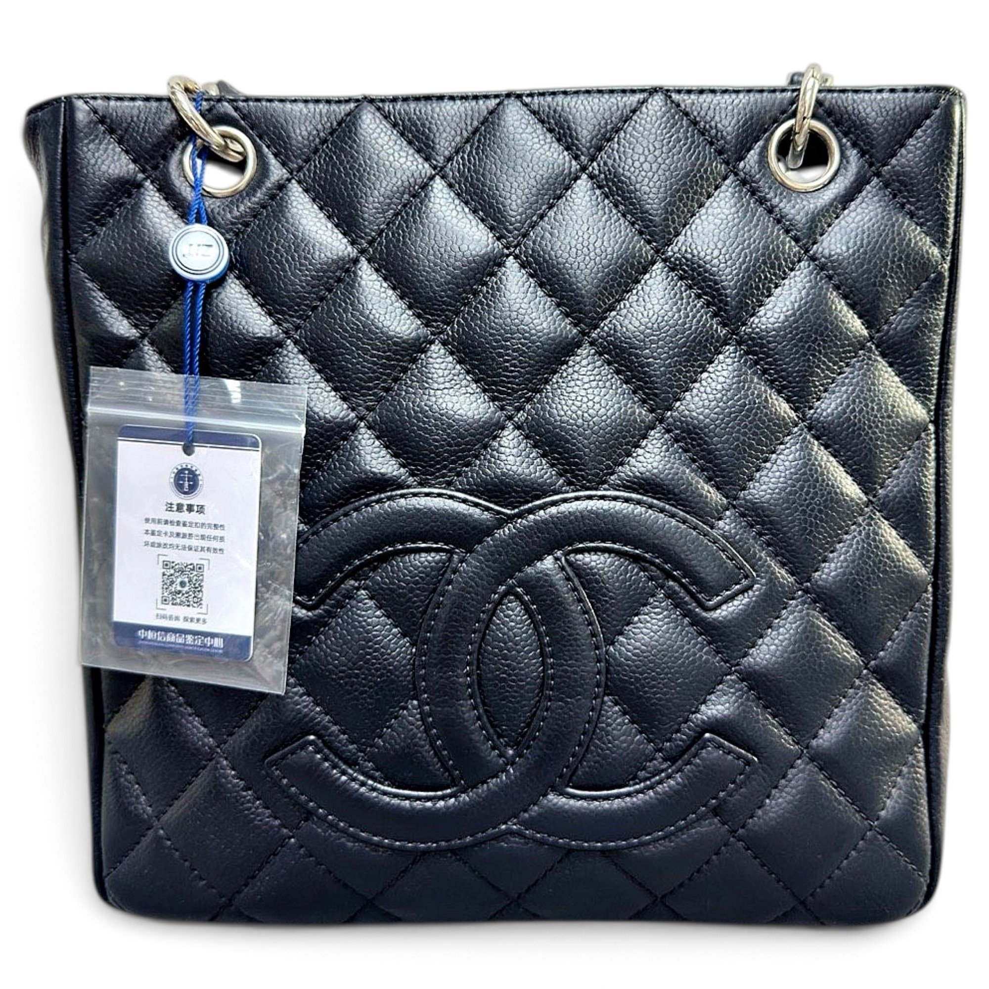Petite Shopping Tote leather tote