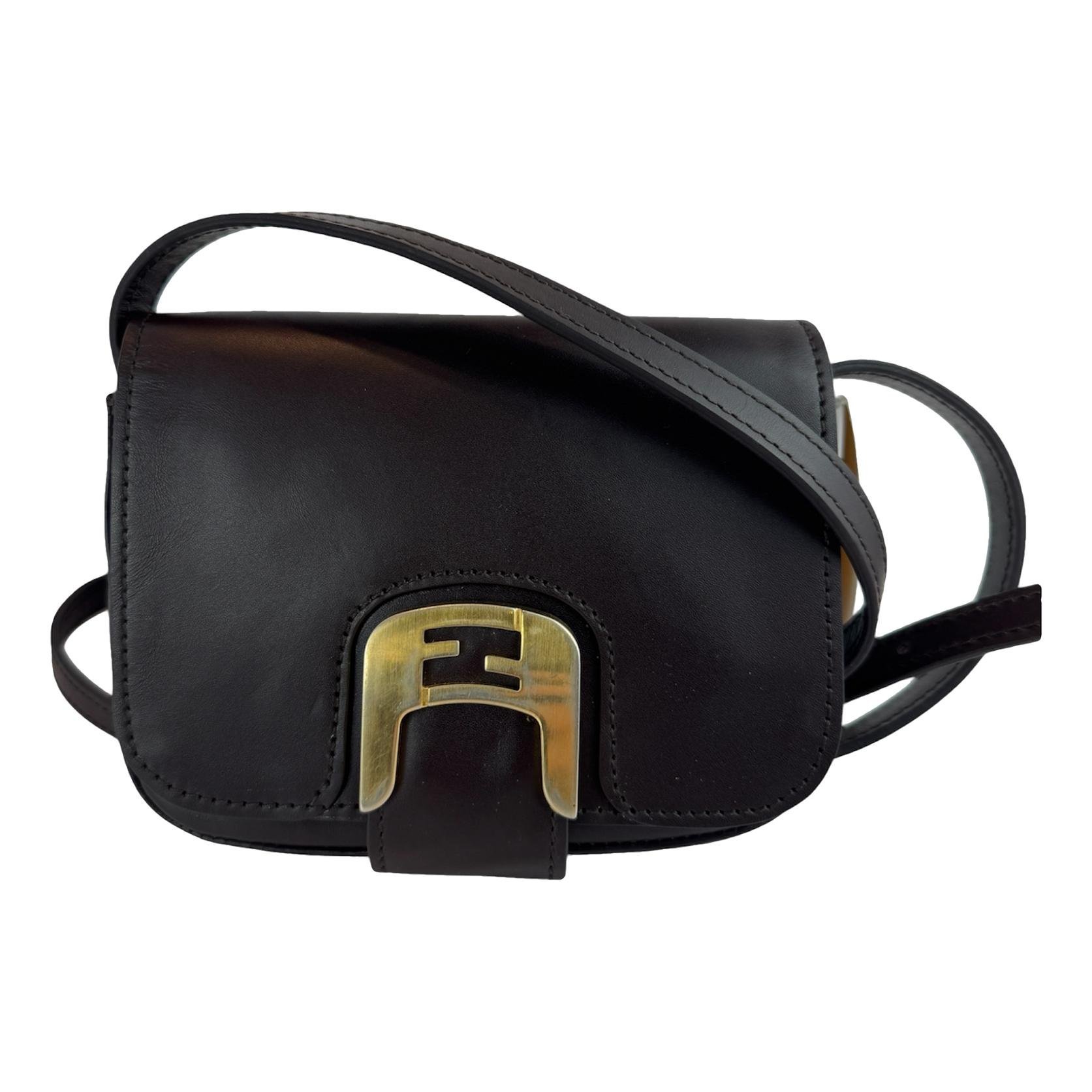 Baguette leather handbag