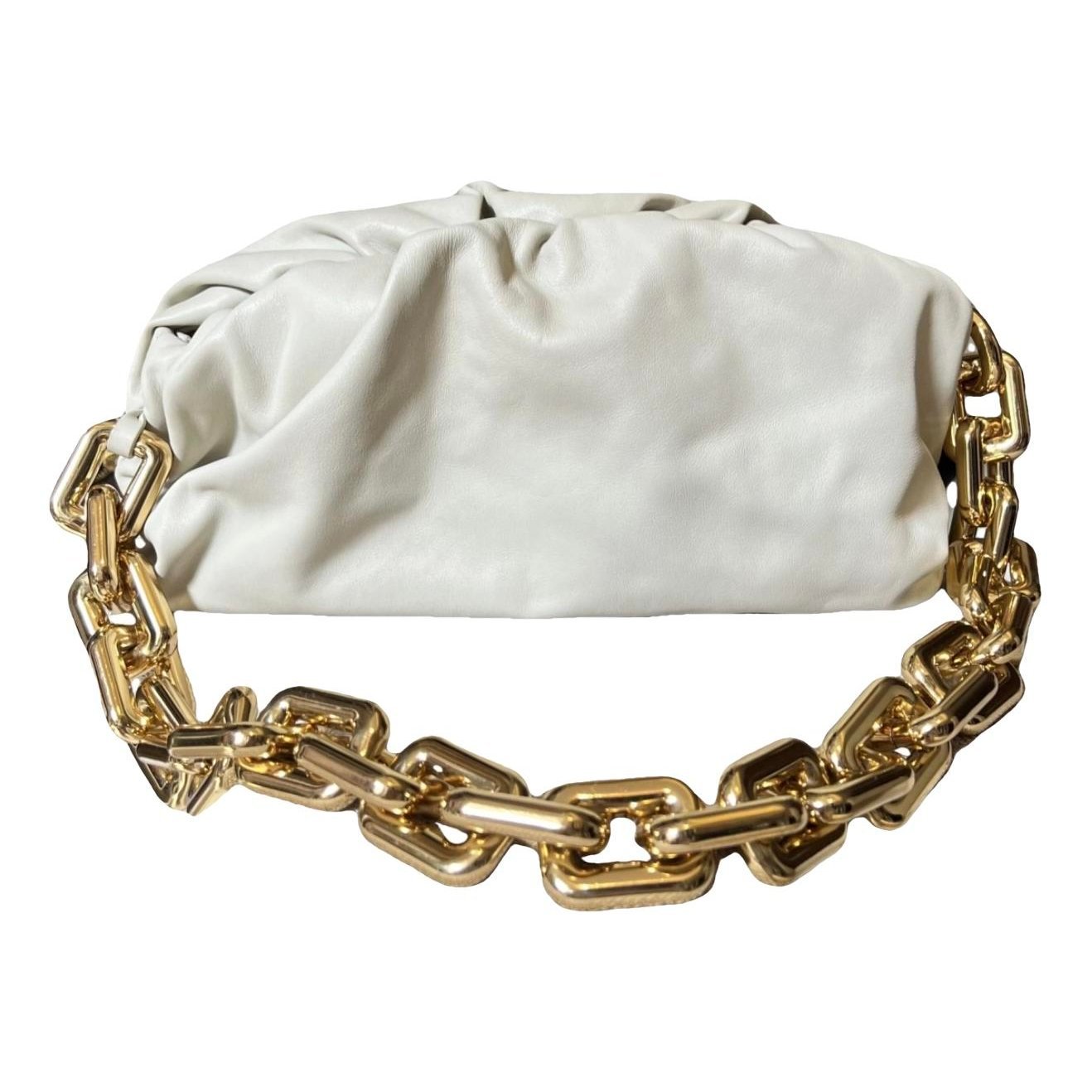 Chain Pouch leather handbag