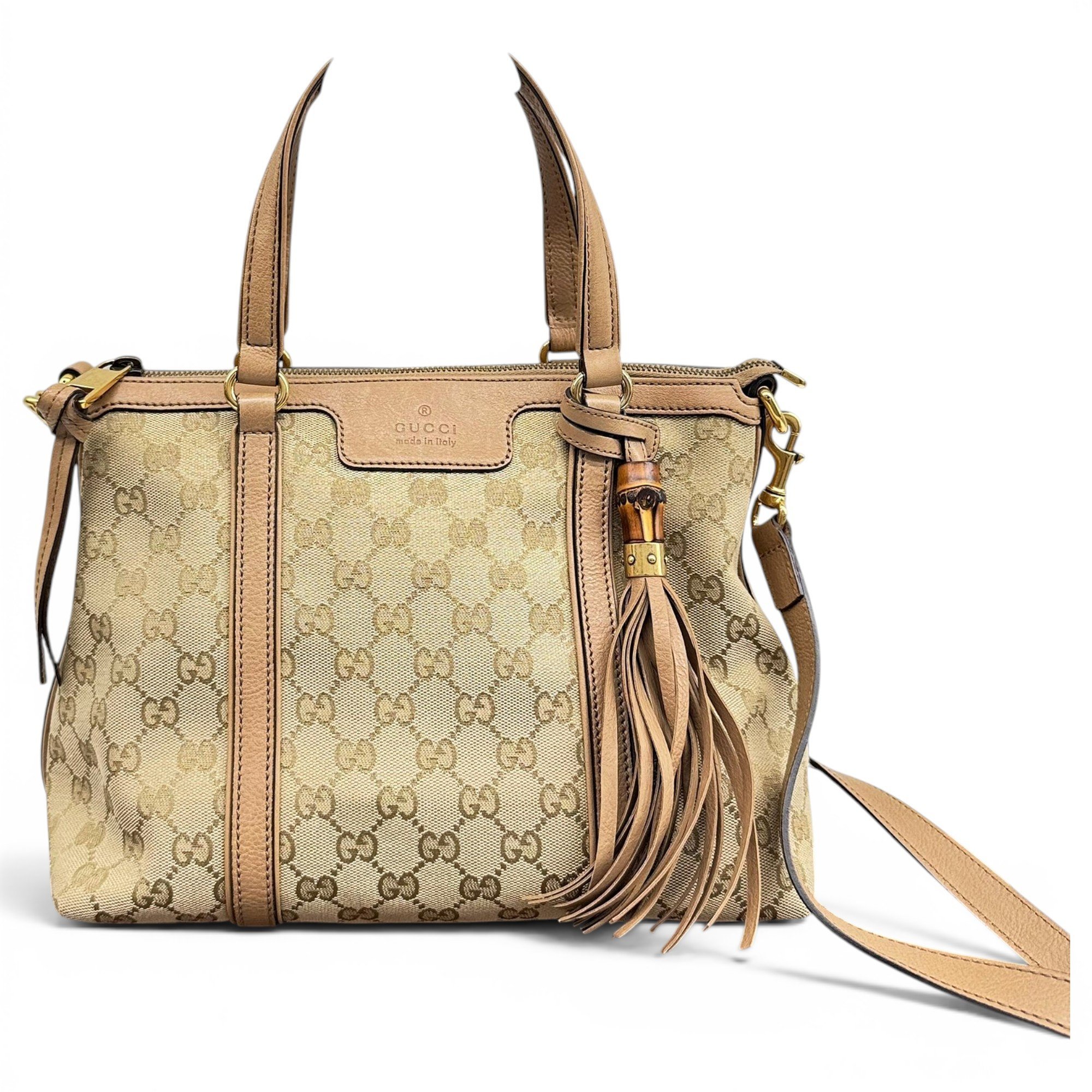 Leather handbag