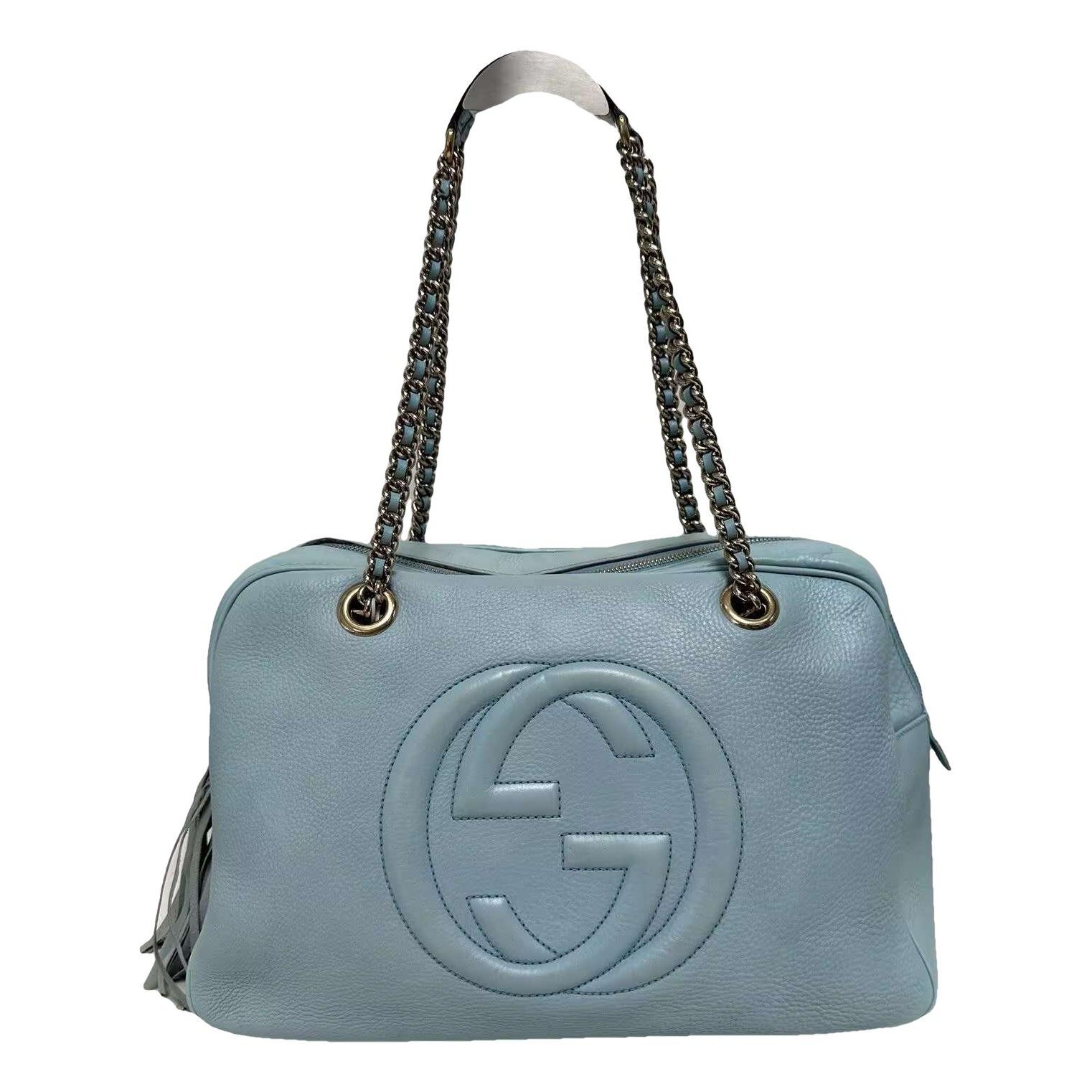 Soho Double Chain leather handbag
