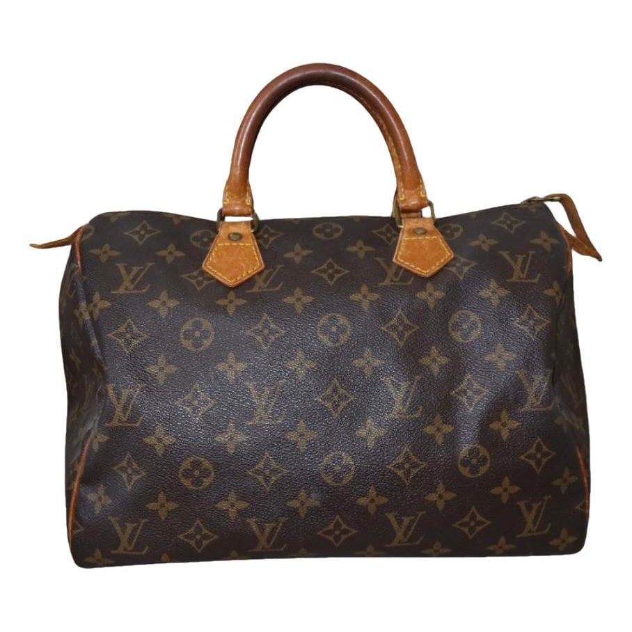 Speedy leather handbag