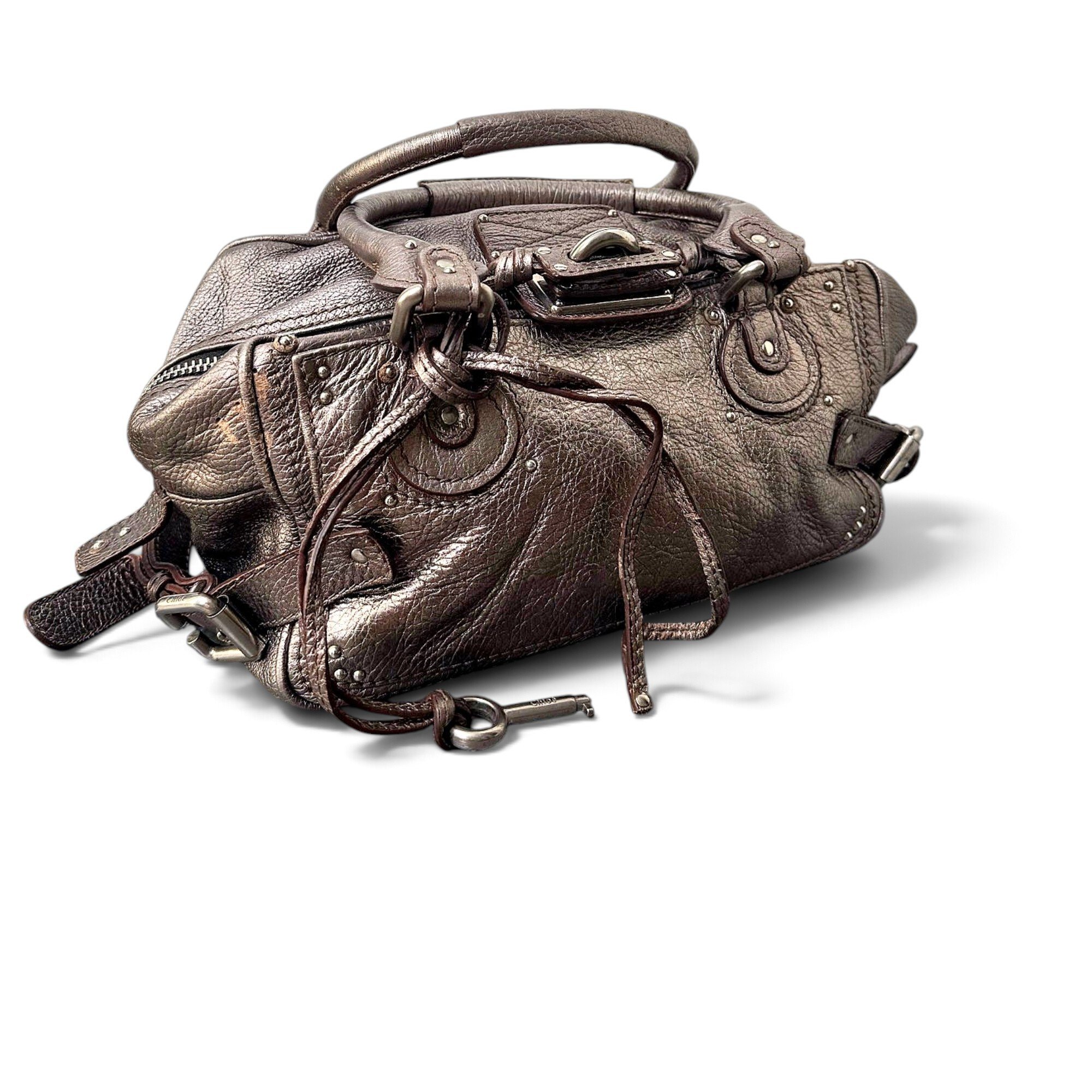 Paddington, Pocket leather handbag