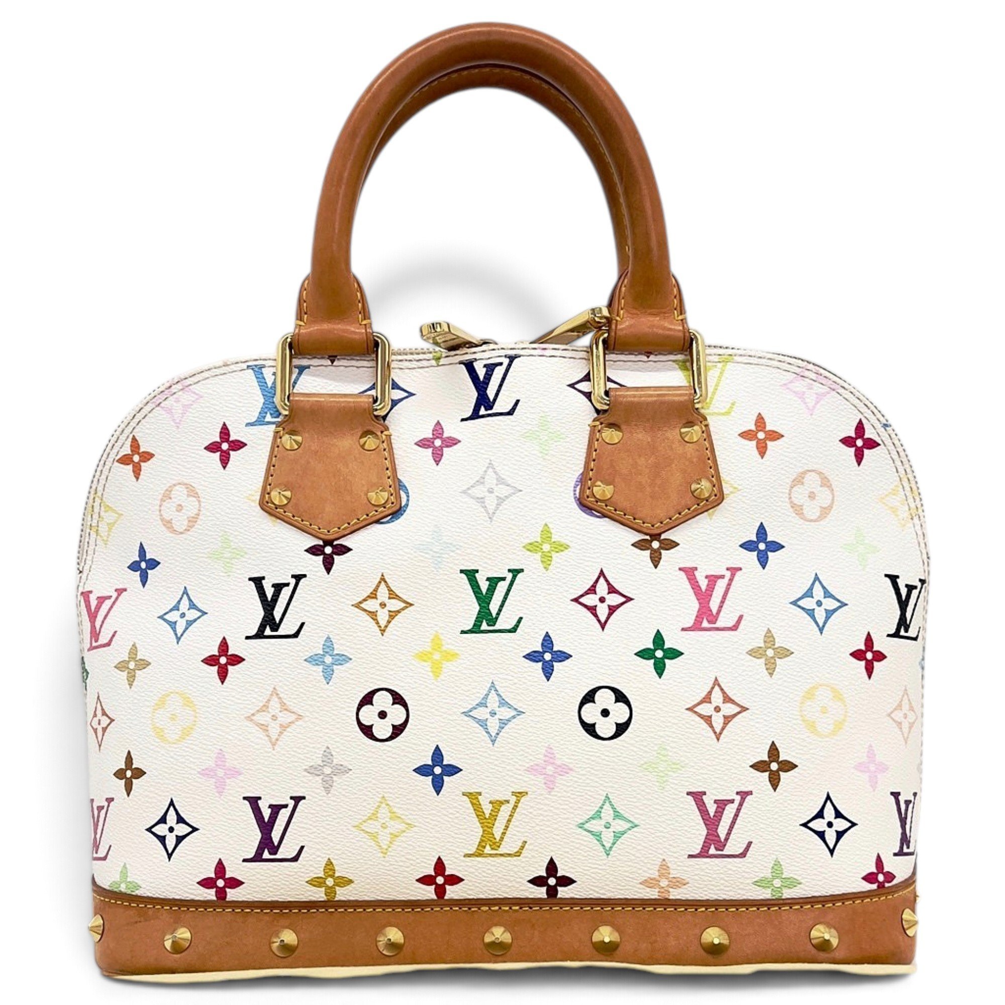 Alma leather handbag